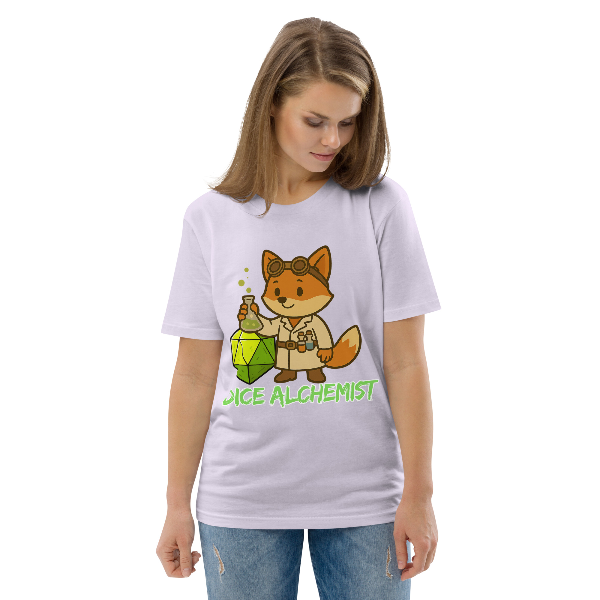 Dice Alchemist - DTF-Unisex-Bio-Baumwoll-T-Shirt – Bild 106