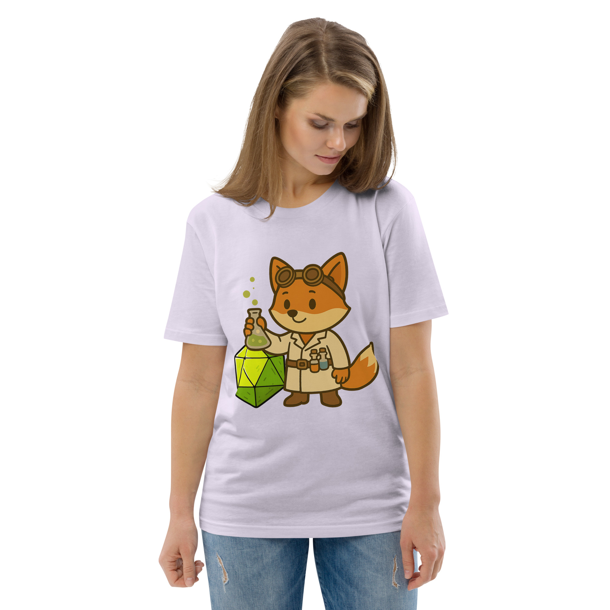Dicefox Alchemist - DTF-Unisex-Bio-Baumwoll-T-Shirt – Bild 106