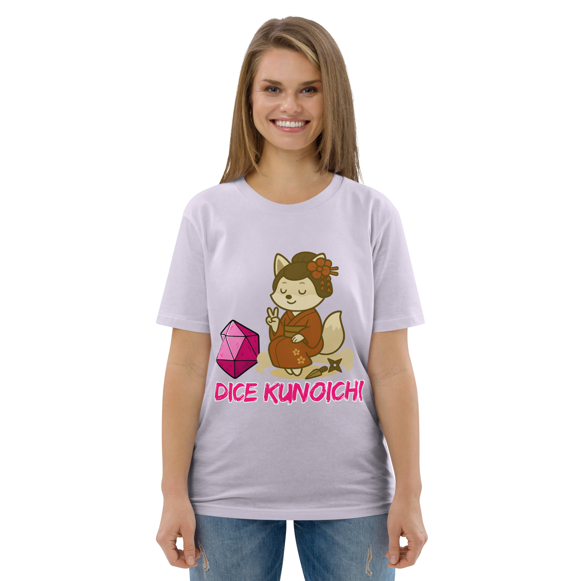 Dice Kunoishi - DTF-Unisex-Bio-Baumwoll-T-Shirt – Bild 105