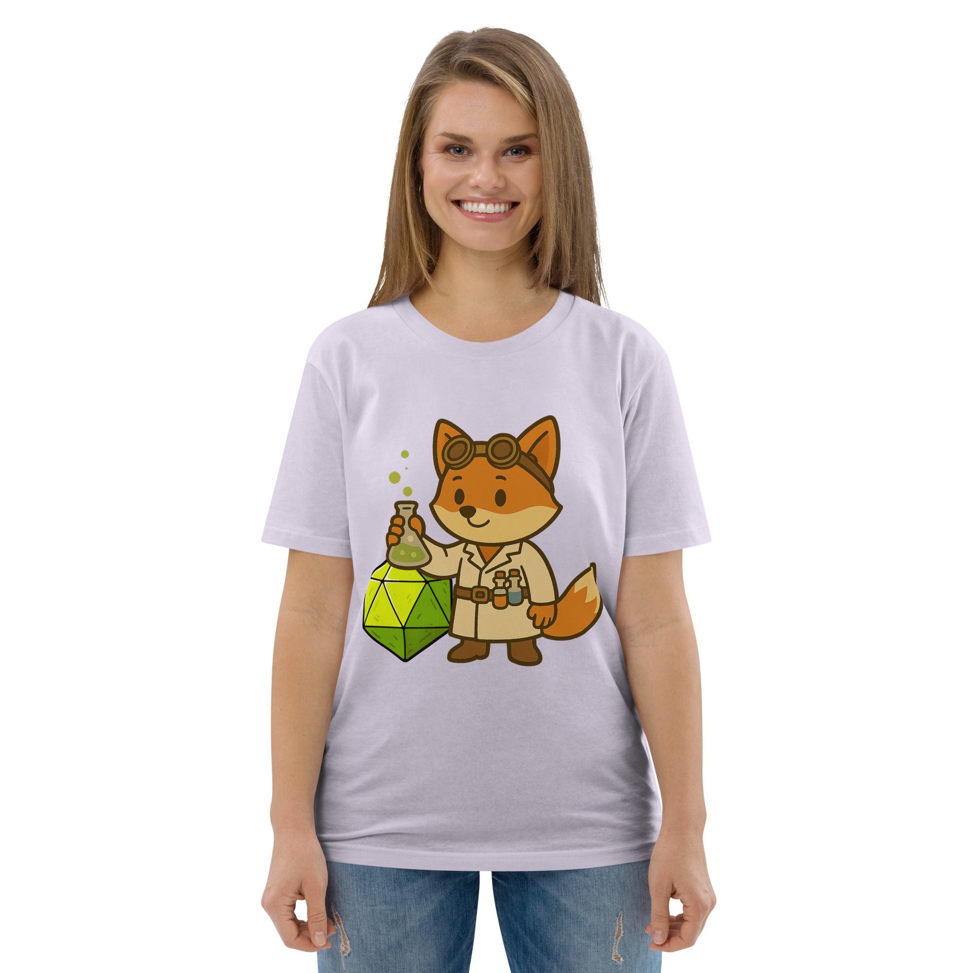 Dicefox Alchemist - DTF-Unisex-Bio-Baumwoll-T-Shirt – Bild 105