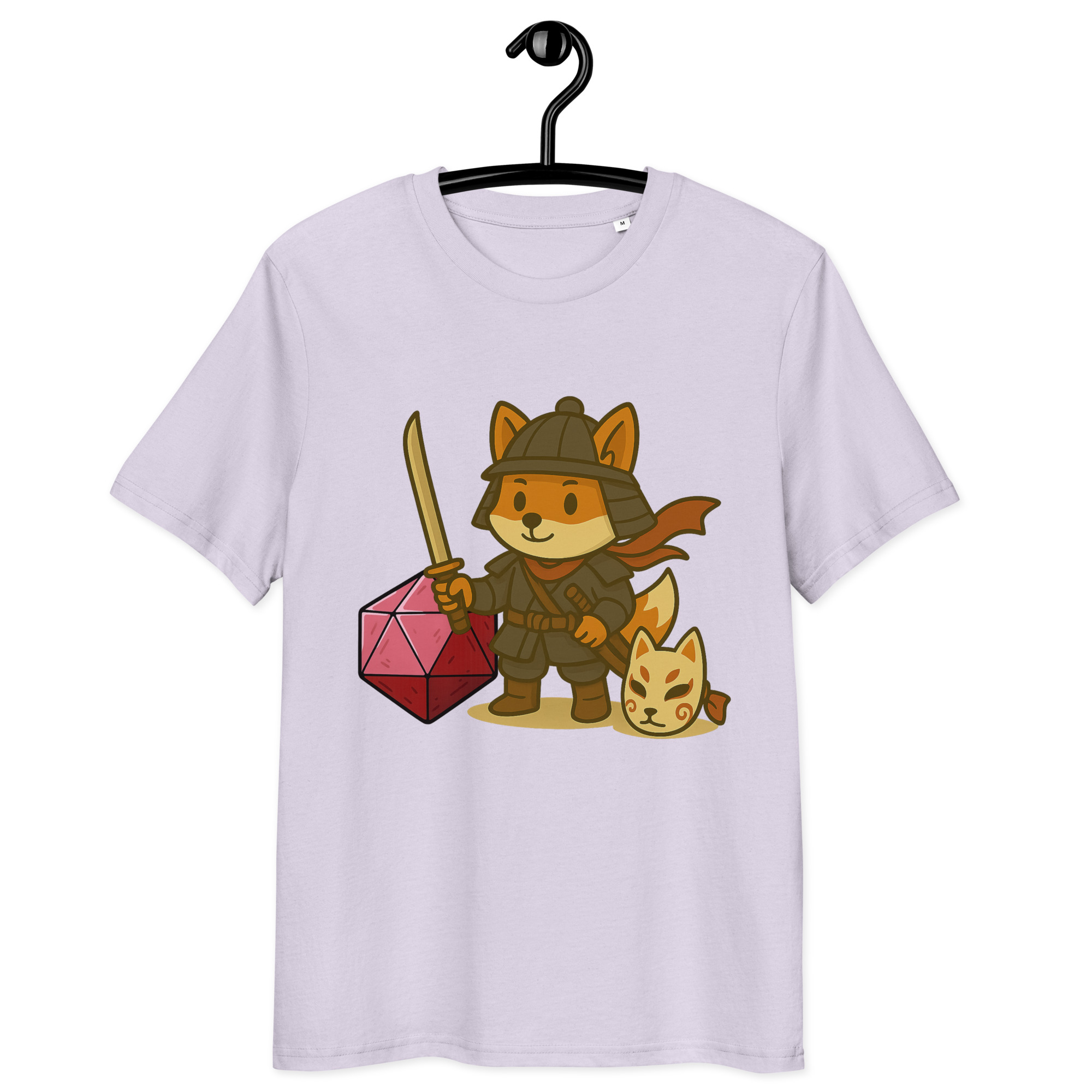 Dicefox Samurai - DTF-Unisex-Bio-Baumwoll-T-Shirt – Bild 27