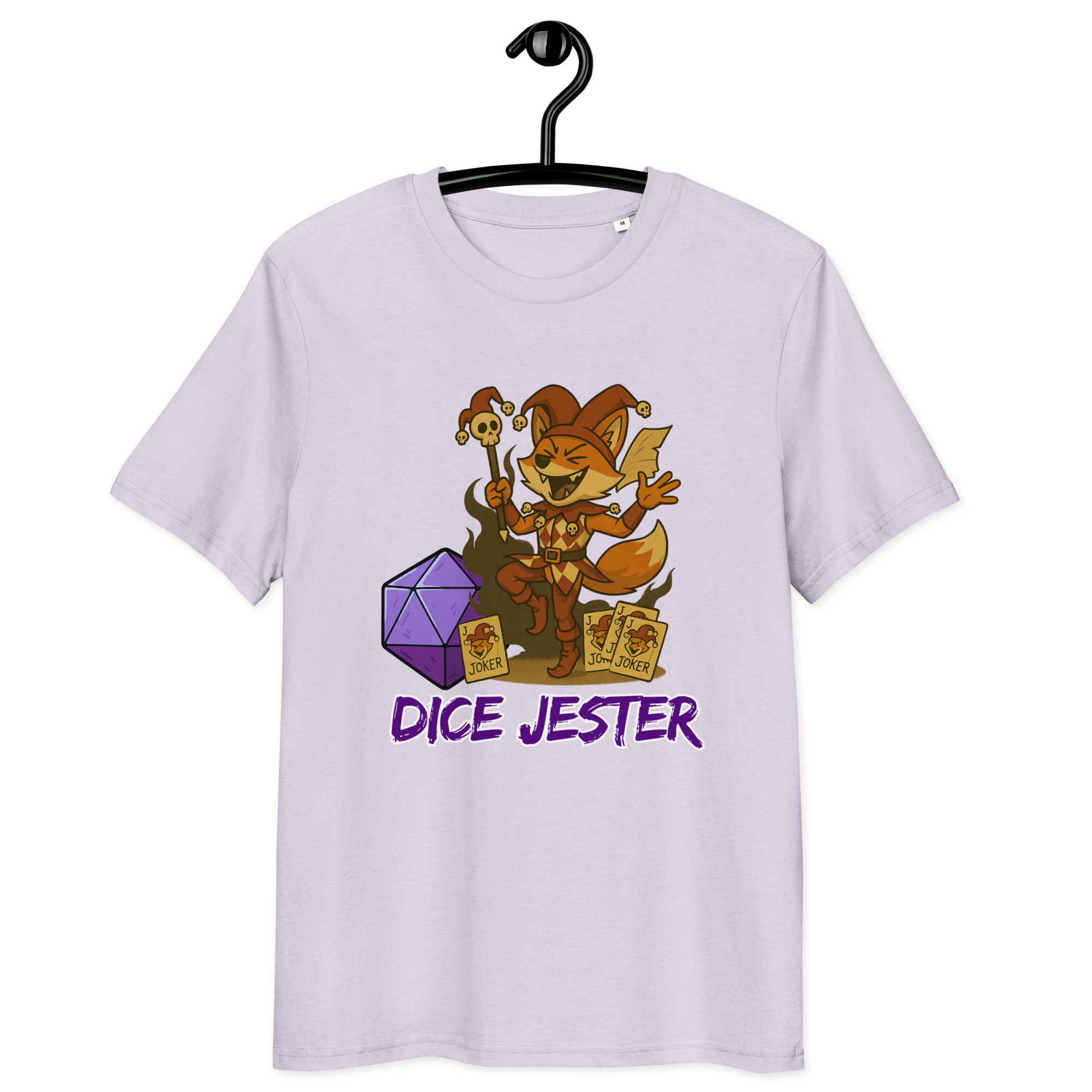 Dice Jester - DTF-Unisex-Bio-Baumwoll-T-Shirt – Bild 27