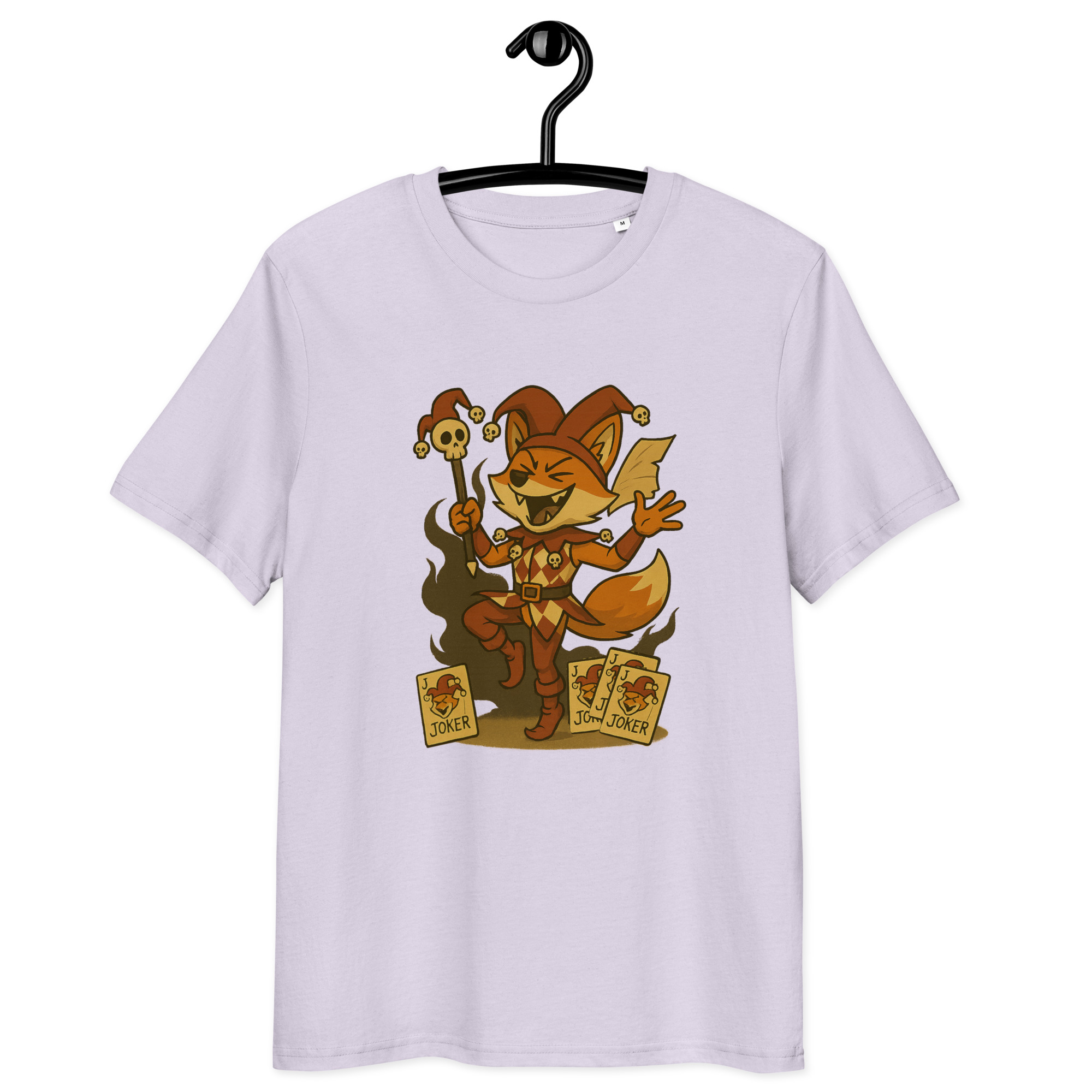 Fox Jester - DTF-Unisex-Bio-Baumwoll-T-Shirt – Bild 27
