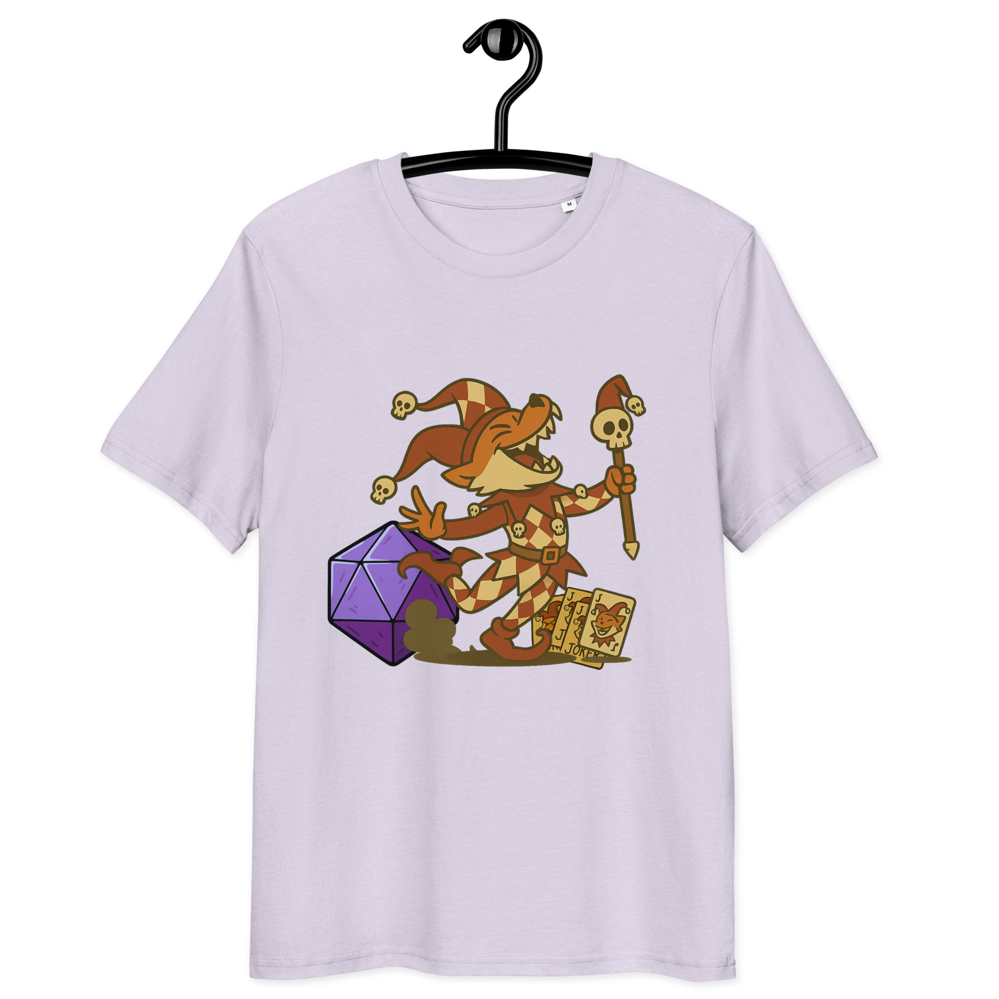 Dicefox Trickser - DTF-Unisex-Bio-Baumwoll-T-Shirt – Bild 27