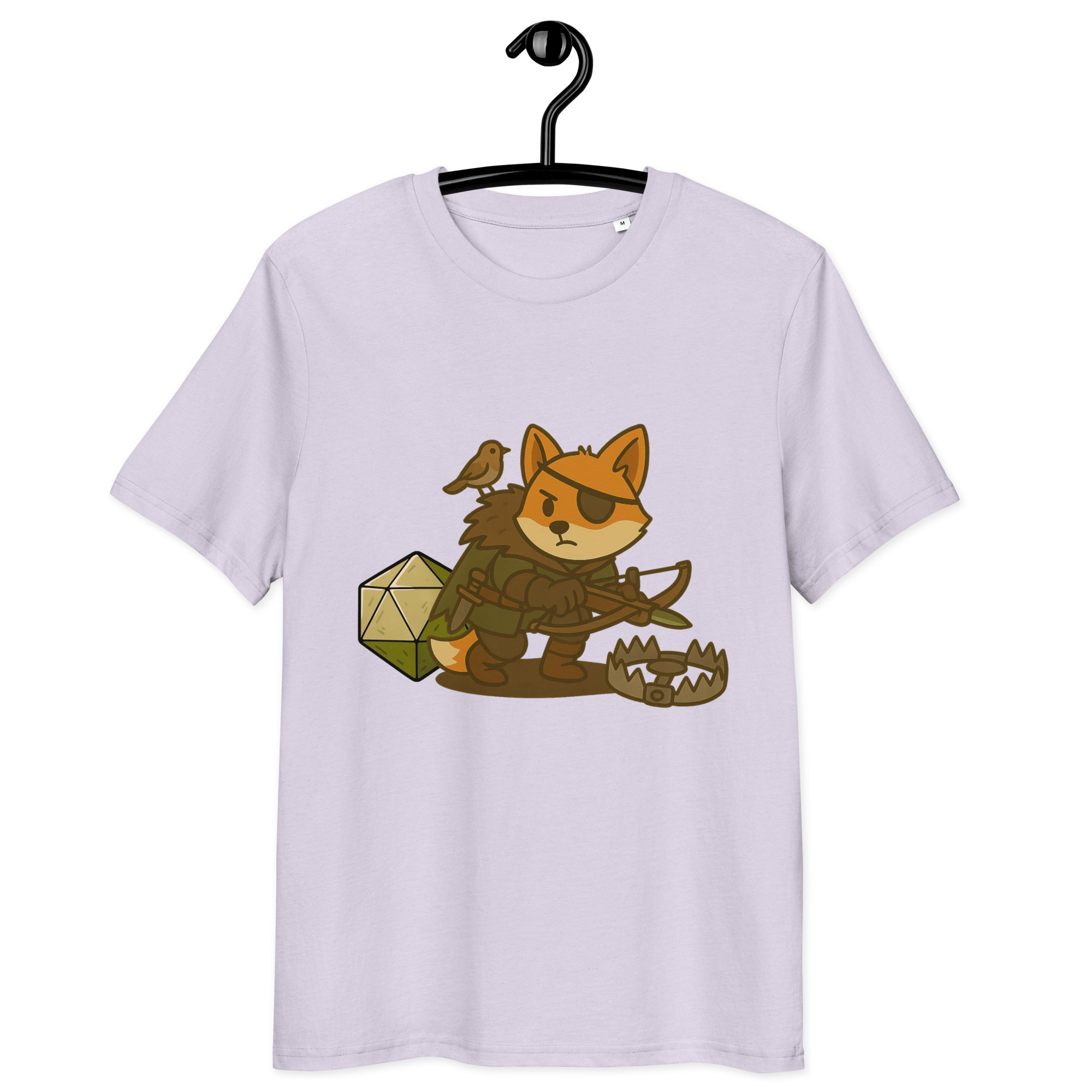Dicefox Hunter - DTF-Unisex-Bio-Baumwoll-T-Shirt – Bild 27