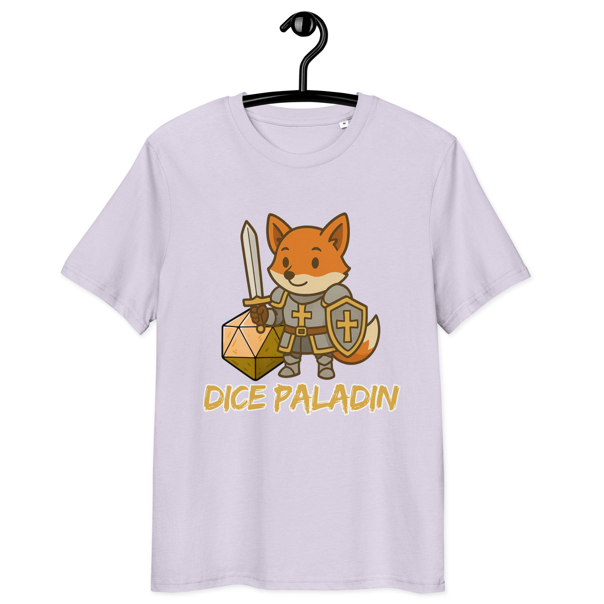 Dice Paladin - DTF-Unisex-Bio-Baumwoll-T-Shirt – Bild 27