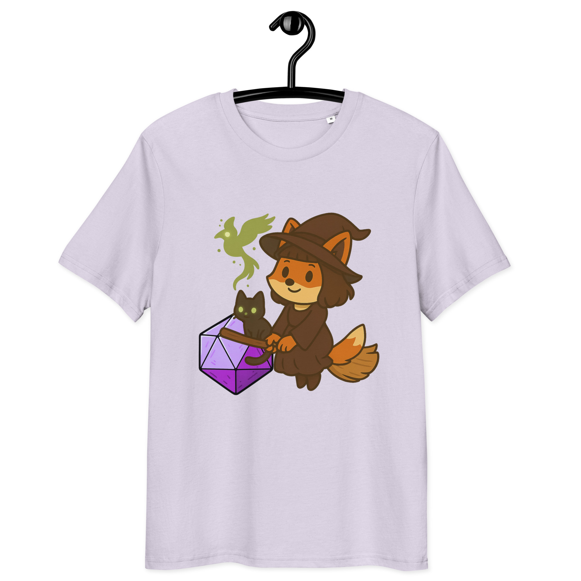 Dicefox Witch - DTF-Unisex-Bio-Baumwoll-T-Shirt – Bild 27