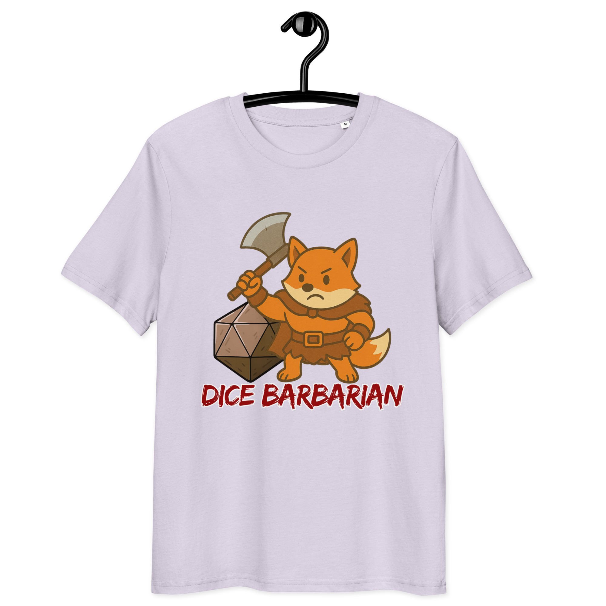 Dice Barbarian - DTF-Unisex-Bio-Baumwoll-T-Shirt – Bild 27