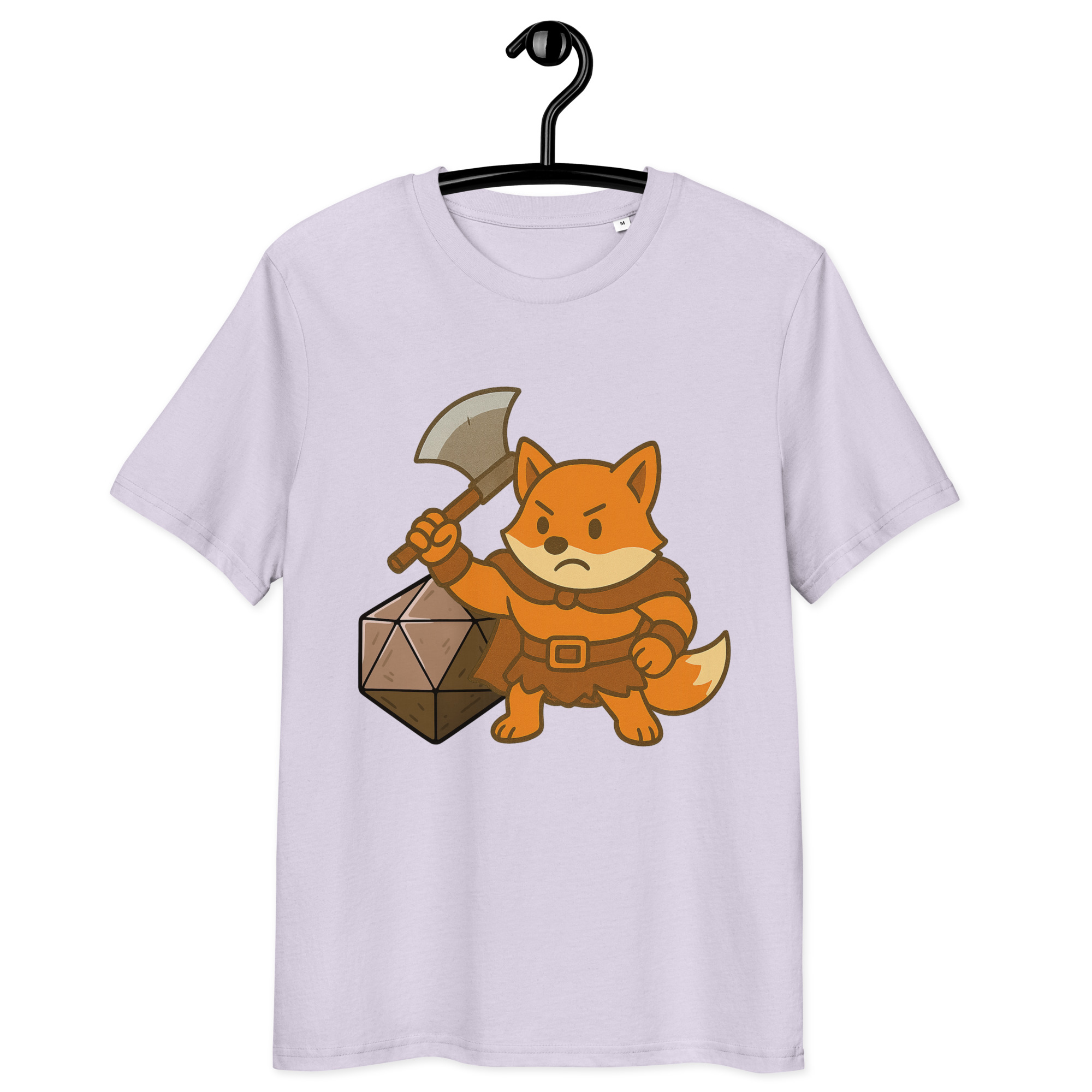 Dicefox Barbarian - DTF-Unisex-Bio-Baumwoll-T-Shirt – Bild 27