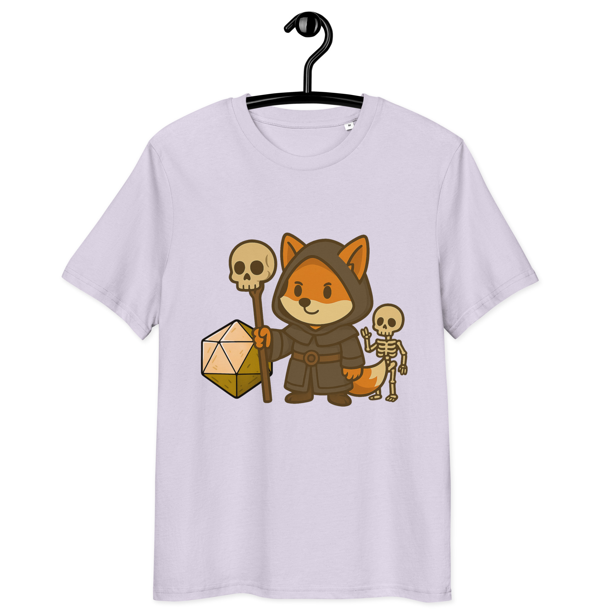 Dicefox Necromancer - DTF-Unisex-Bio-Baumwoll-T-Shirt – Bild 26