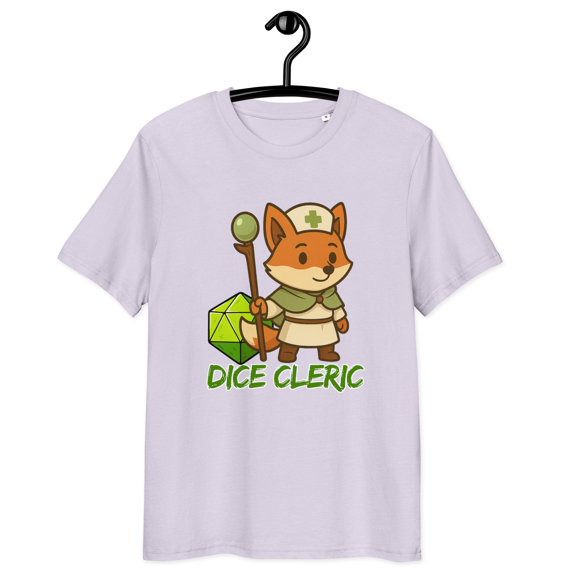 Dice Cleric - DTF-Unisex-Bio-Baumwoll-T-Shirt – Bild 27