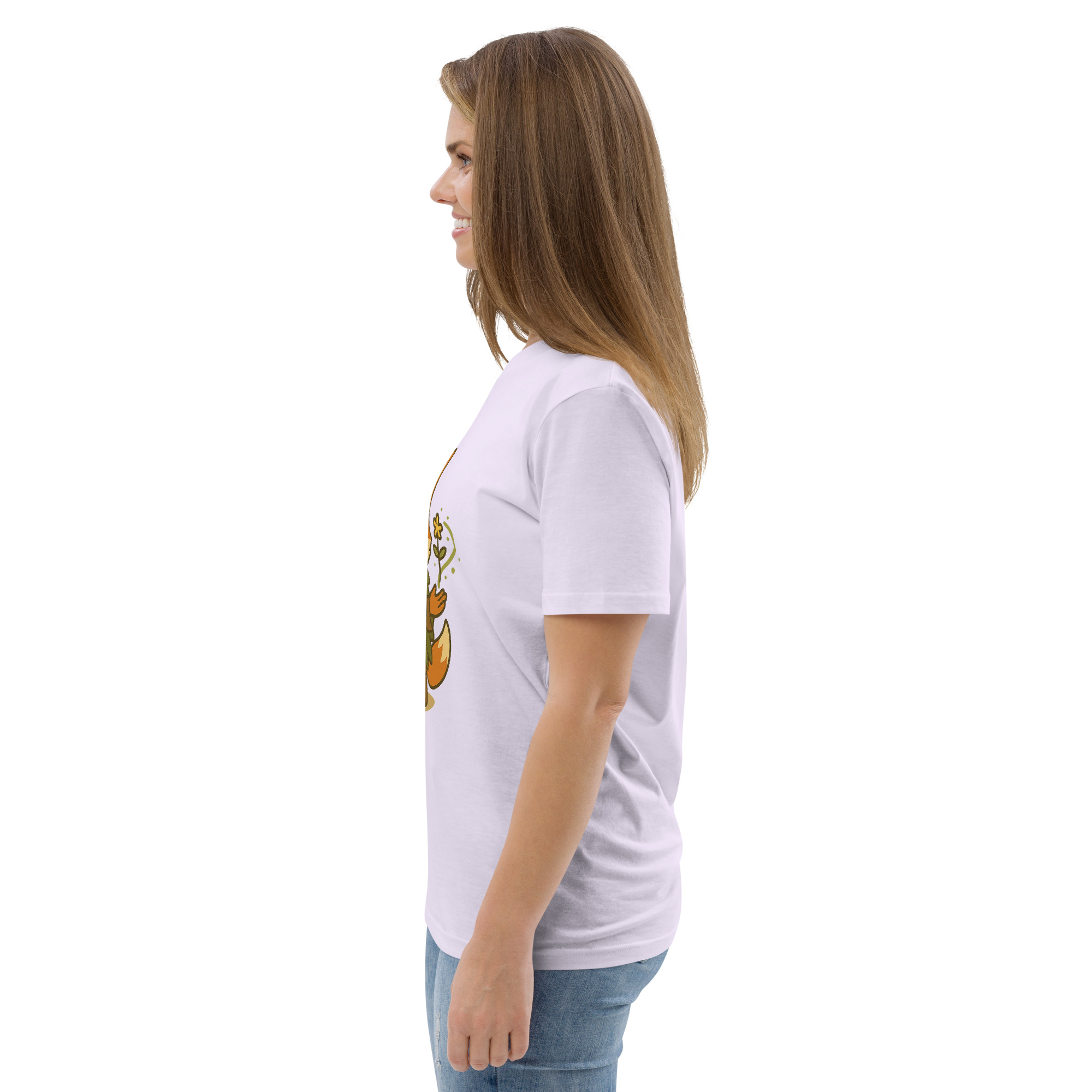 Fox Druid - DTF-Unisex-Bio-Baumwoll-T-Shirt – Bild 111