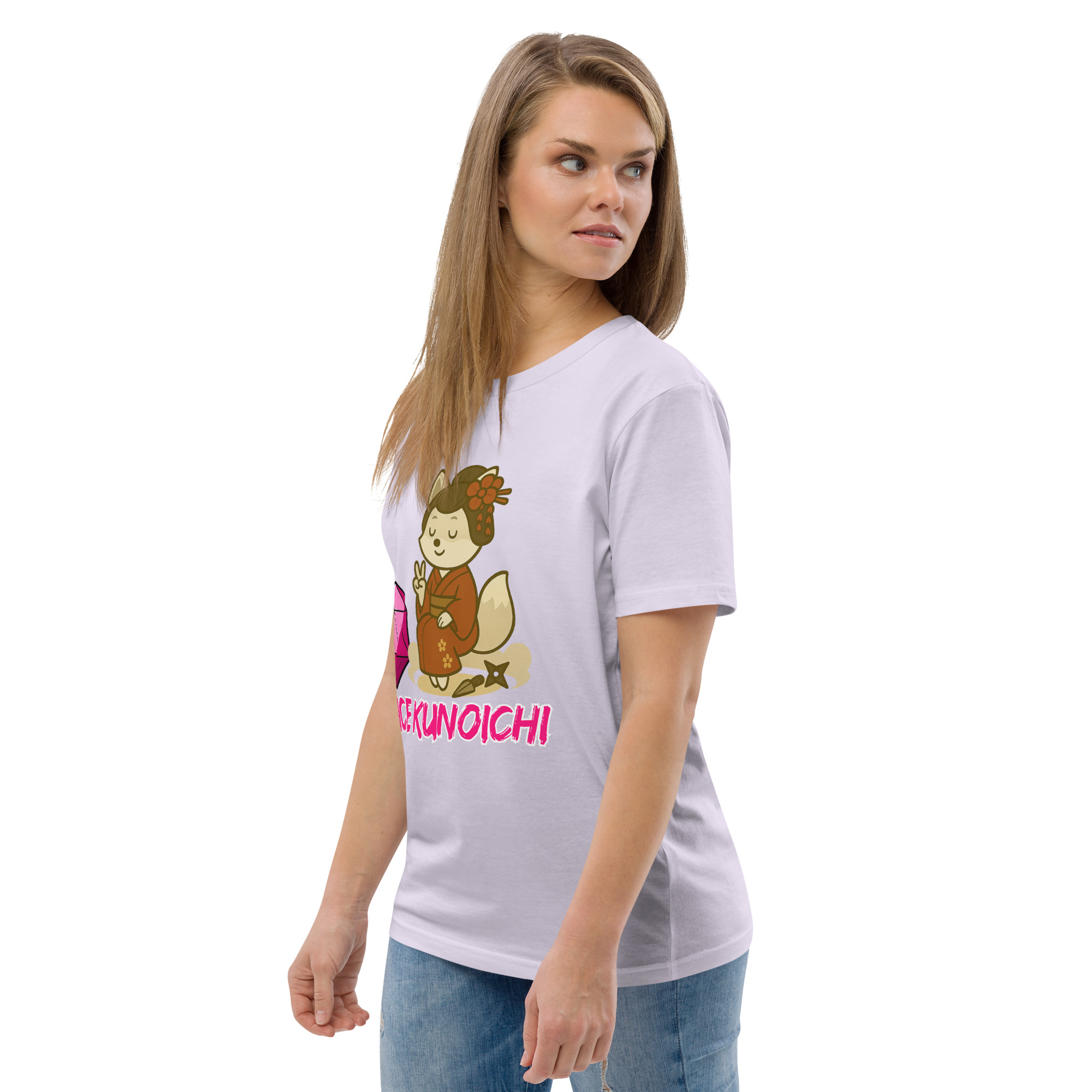 Dice Kunoishi - DTF-Unisex-Bio-Baumwoll-T-Shirt – Bild 109