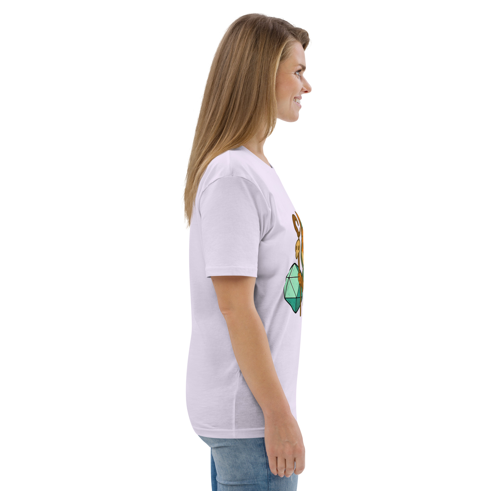 Dicefox Shaman - DTF-Unisex-Bio-Baumwoll-T-Shirt – Bild 111