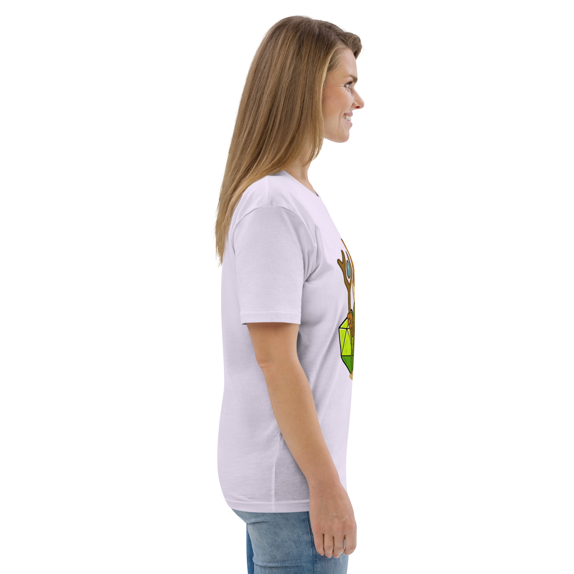 Dicefox Druid - DTF-Unisex-Bio-Baumwoll-T-Shirt – Bild 111