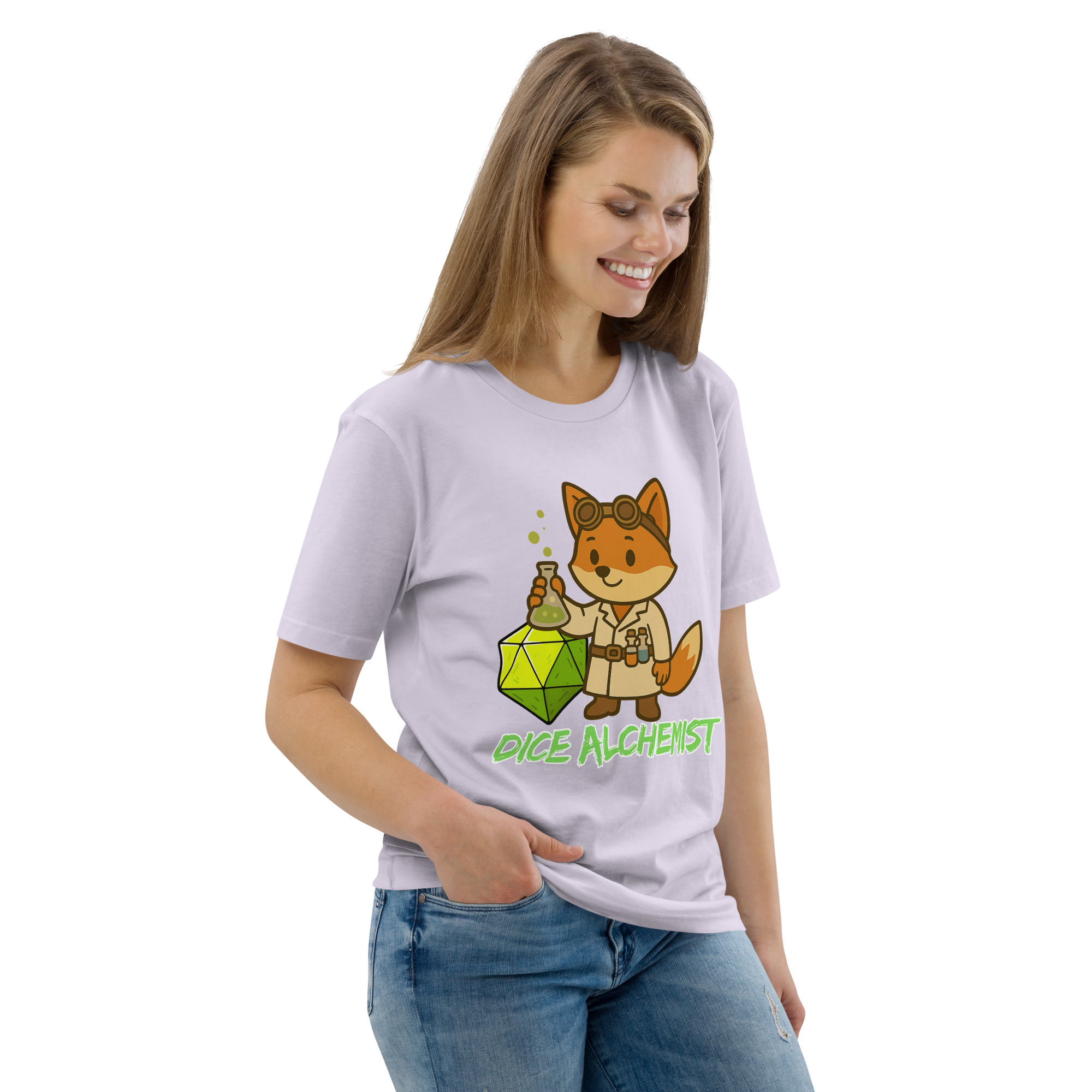 Dice Alchemist - DTF-Unisex-Bio-Baumwoll-T-Shirt – Bild 110