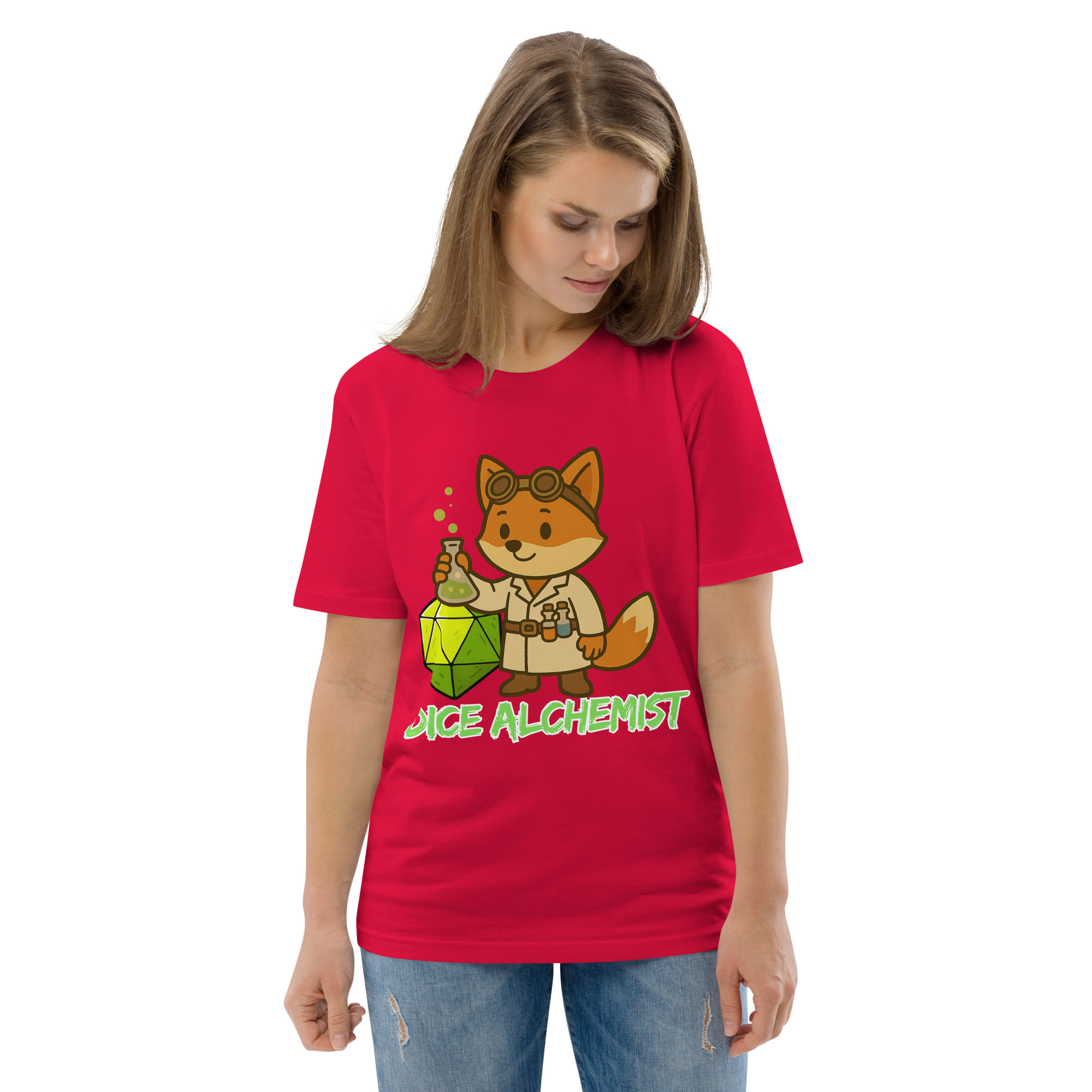 Dice Alchemist - DTF-Unisex-Bio-Baumwoll-T-Shirt – Bild 43