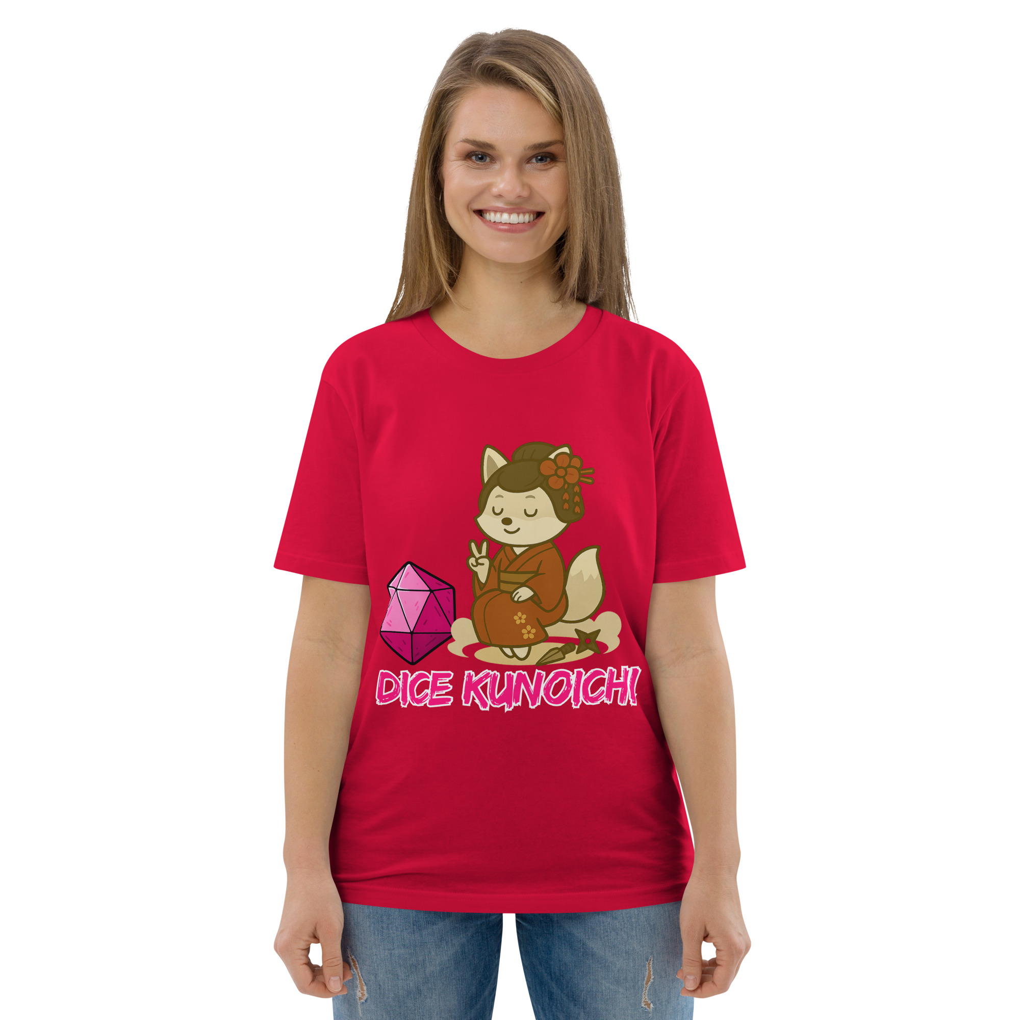 Dice Kunoishi - DTF-Unisex-Bio-Baumwoll-T-Shirt – Bild 41