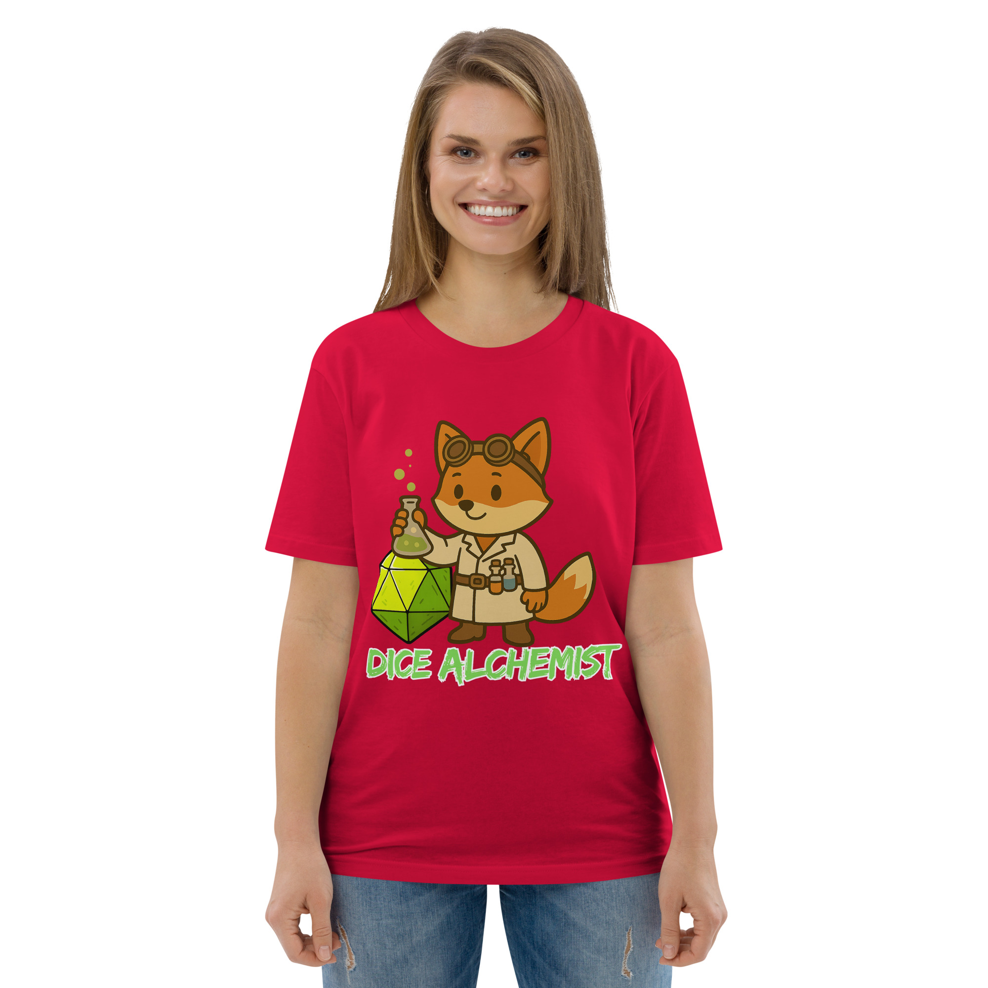 Dice Alchemist - DTF-Unisex-Bio-Baumwoll-T-Shirt – Bild 42