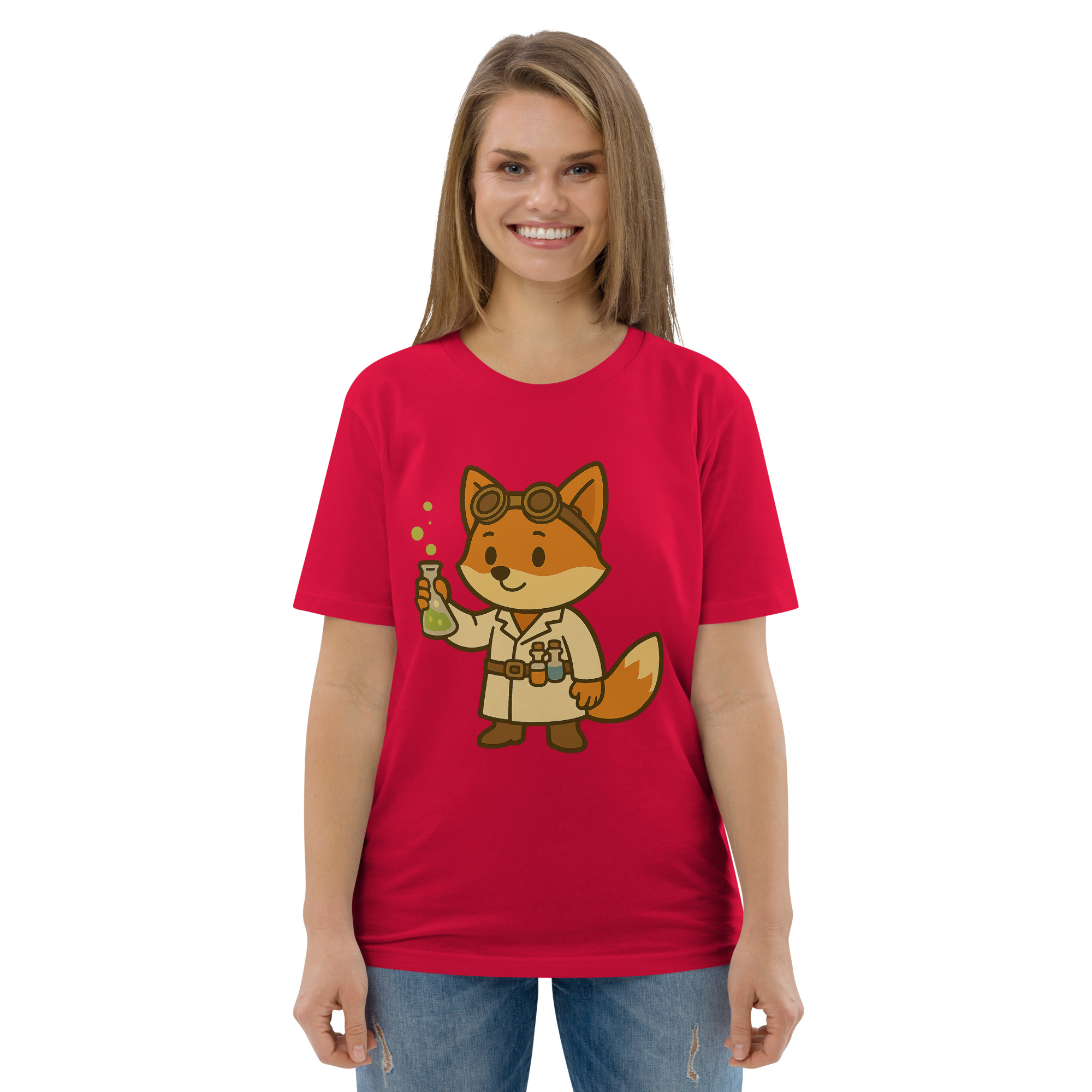 Fox Alchemist - DTF-Unisex-Bio-Baumwoll-T-Shirt – Bild 42