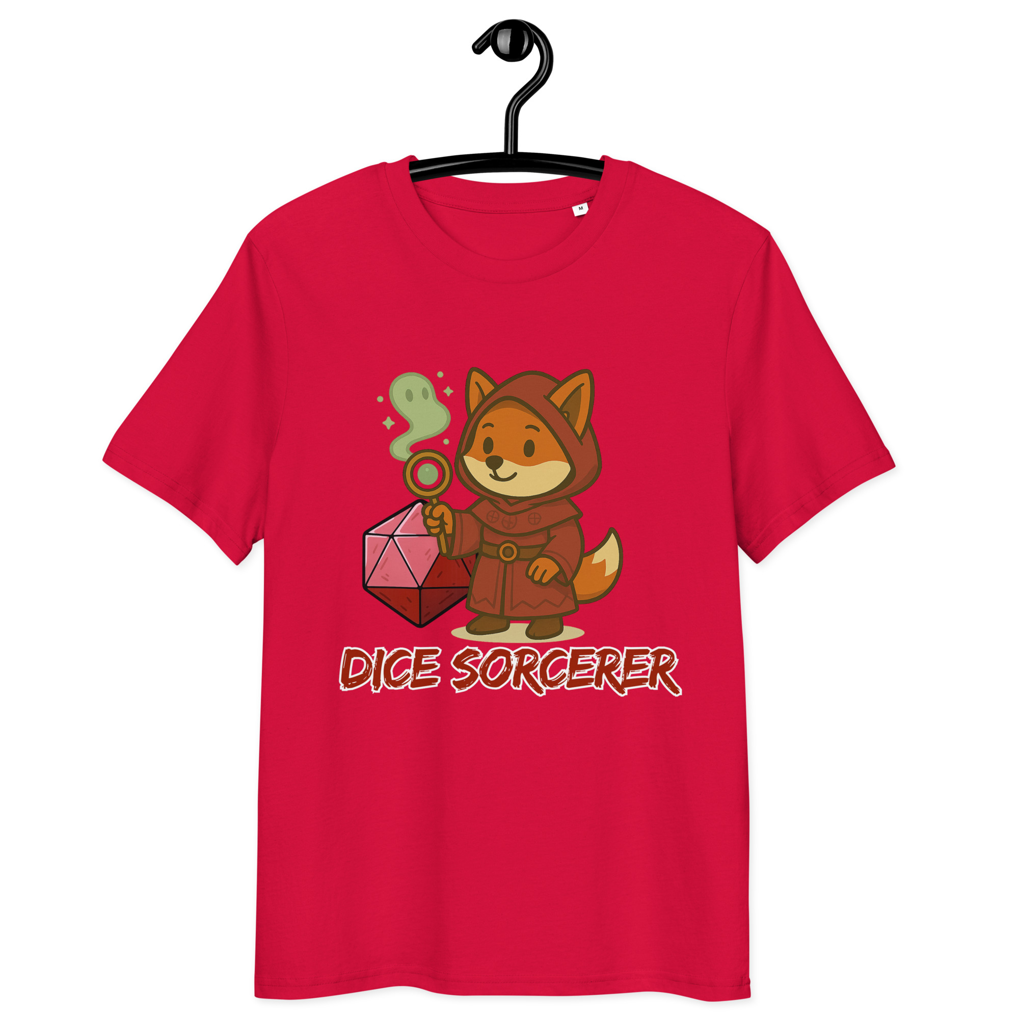 Dice Sorcerer - DTF-Unisex-Bio-Baumwoll-T-Shirt – Bild 11