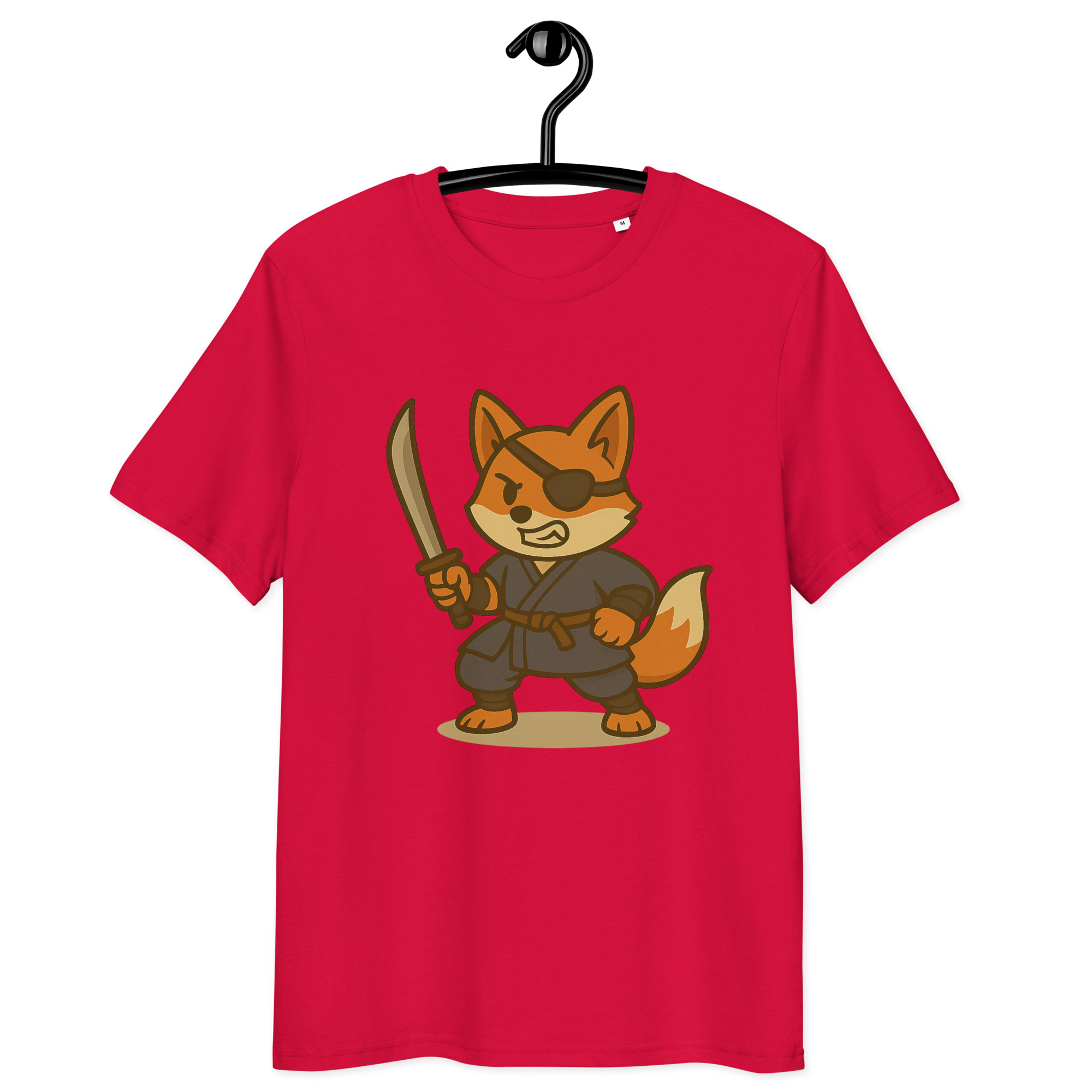 Fox Ronin - DTF-Unisex-Bio-Baumwoll-T-Shirt – Bild 11