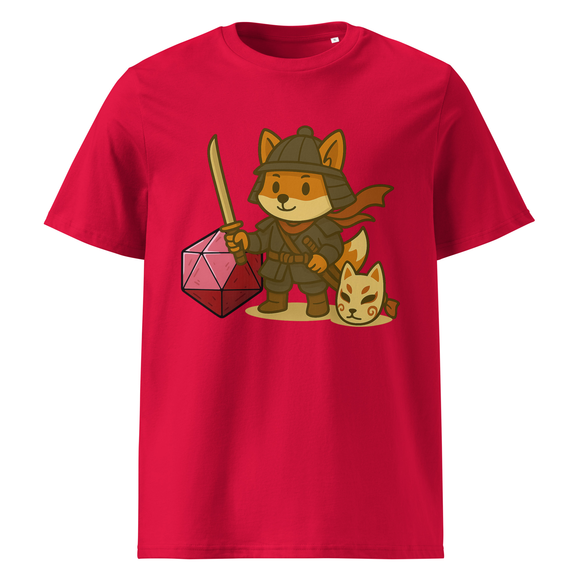Dicefox Samurai - DTF-Crop-Hoodie – Bild 21