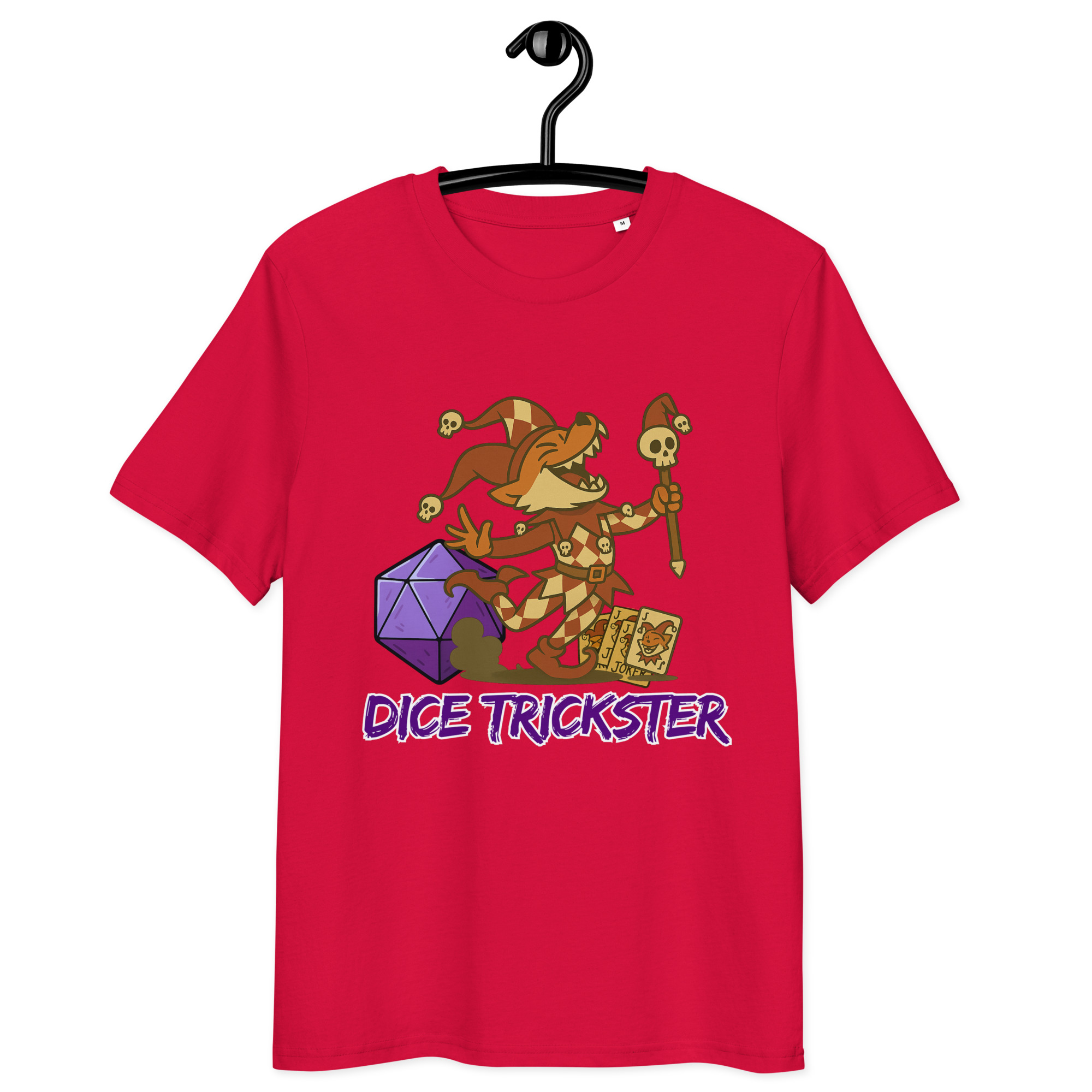 Dice Trickser - DTF-Unisex-Bio-Baumwoll-T-Shirt – Bild 12