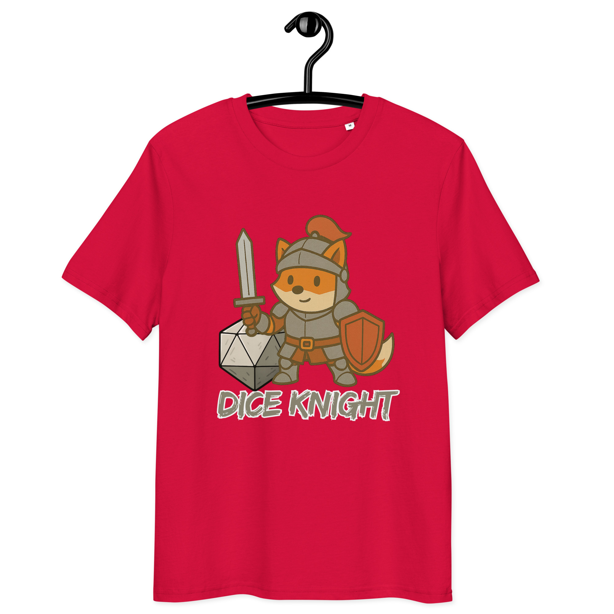 Dice Knight - DTF-Unisex-Bio-Baumwoll-T-Shirt – Bild 12