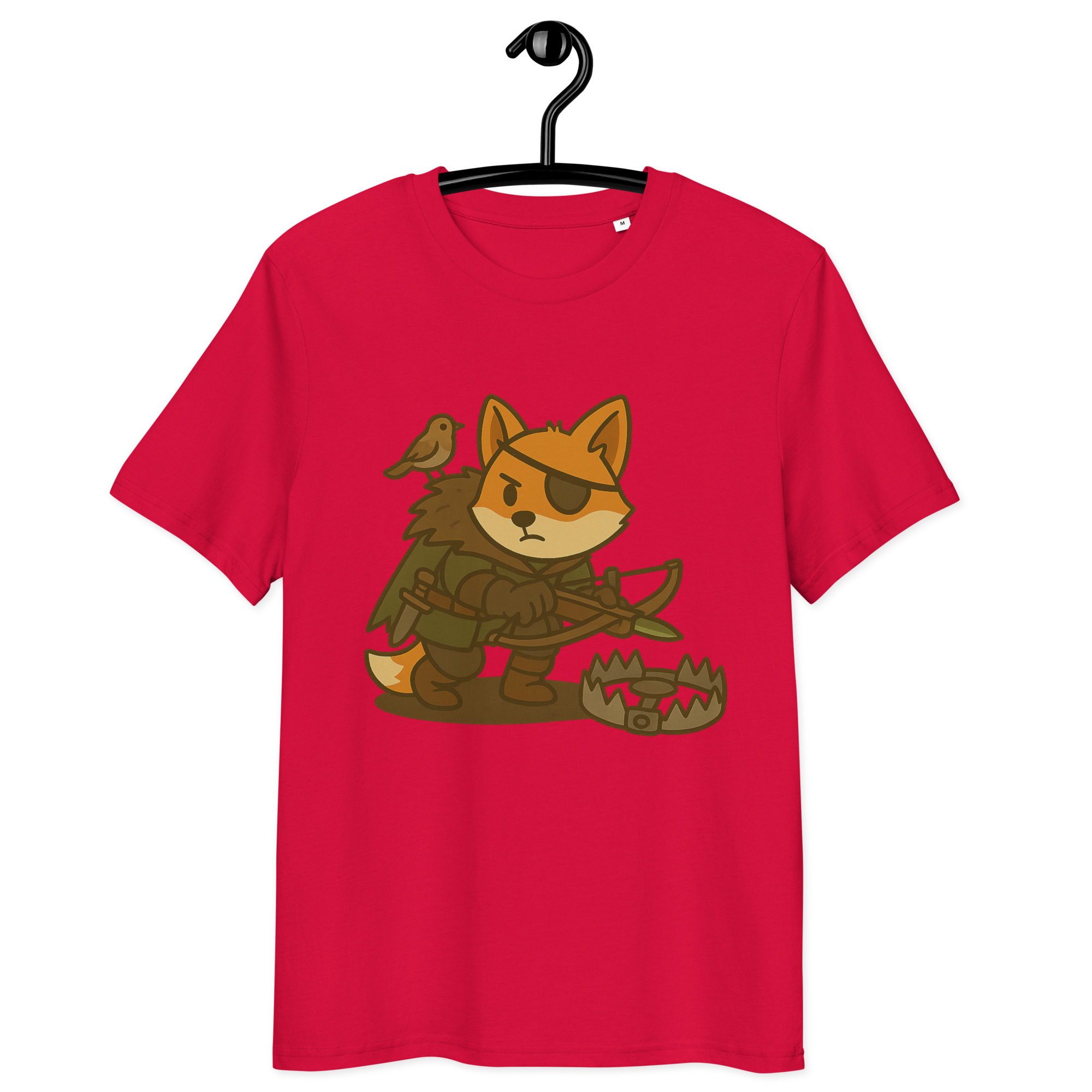 Fox Hunter - DTF-Unisex-Bio-Baumwoll-T-Shirt – Bild 12
