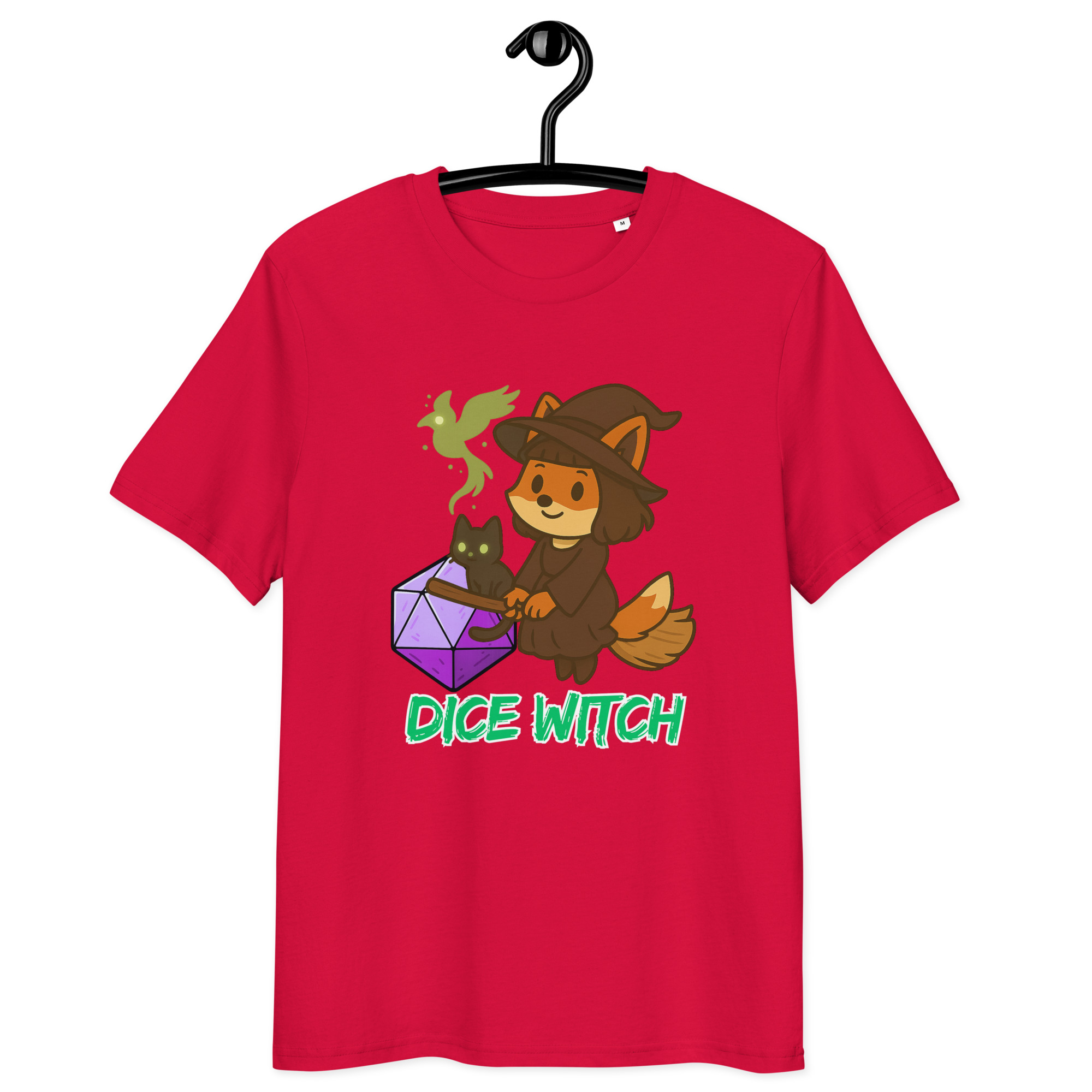 Dice Witch - DTF-Unisex-Bio-Baumwoll-T-Shirt – Bild 12