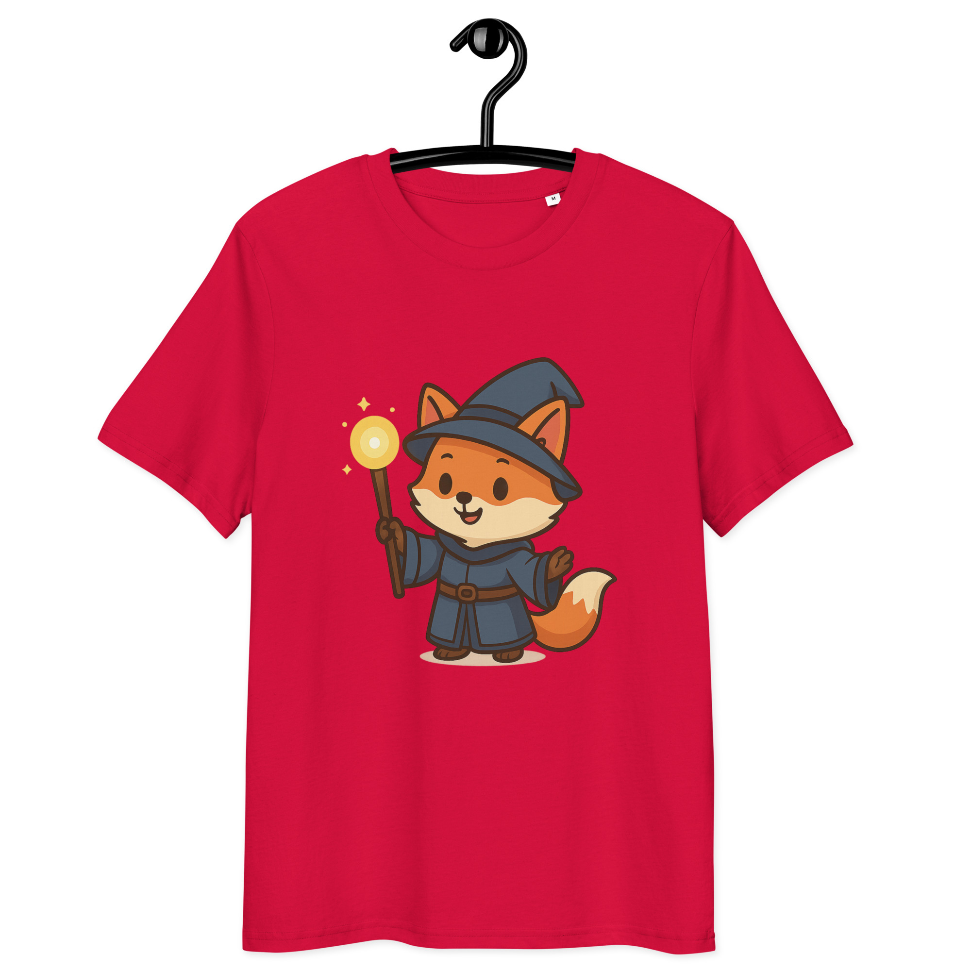 Fox Wizard - DTF-Unisex-Bio-Baumwoll-T-Shirt – Bild 11