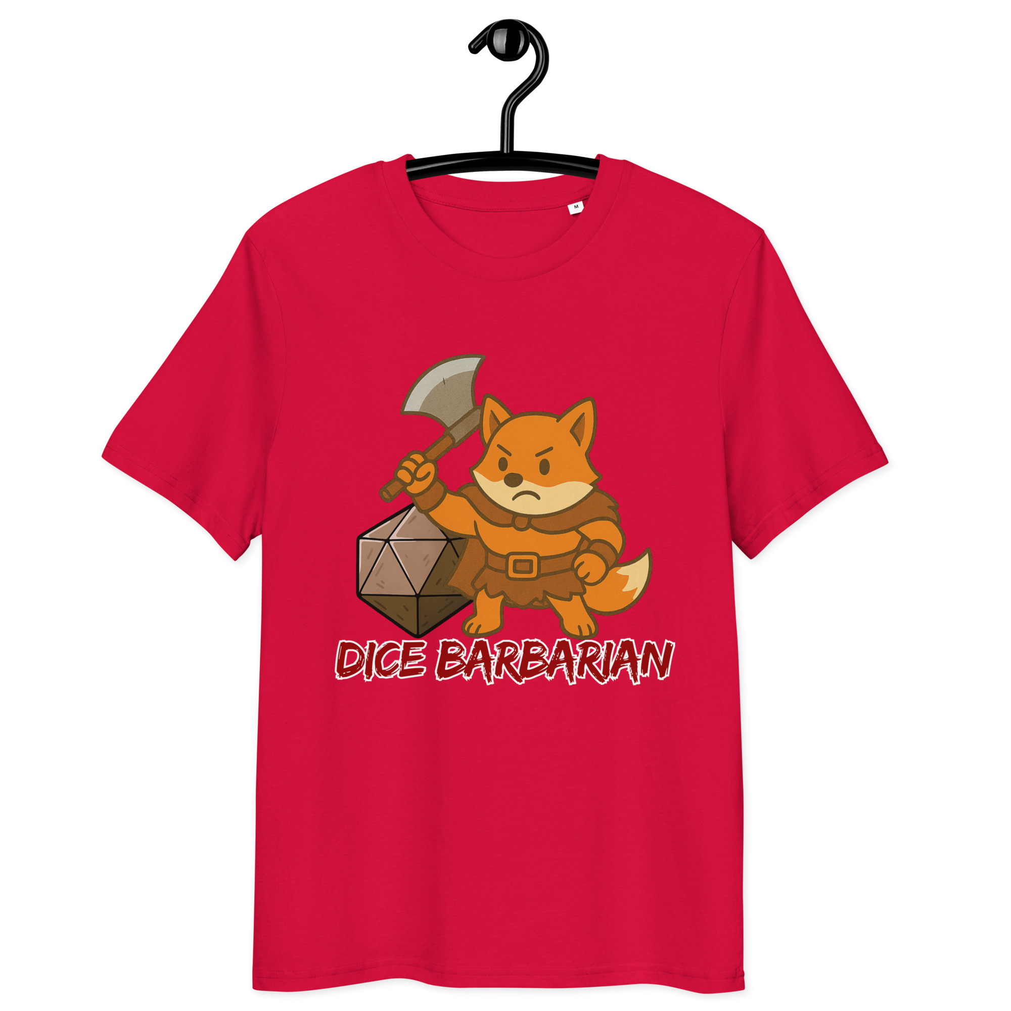 Dice Barbarian - DTF-Unisex-Bio-Baumwoll-T-Shirt – Bild 12