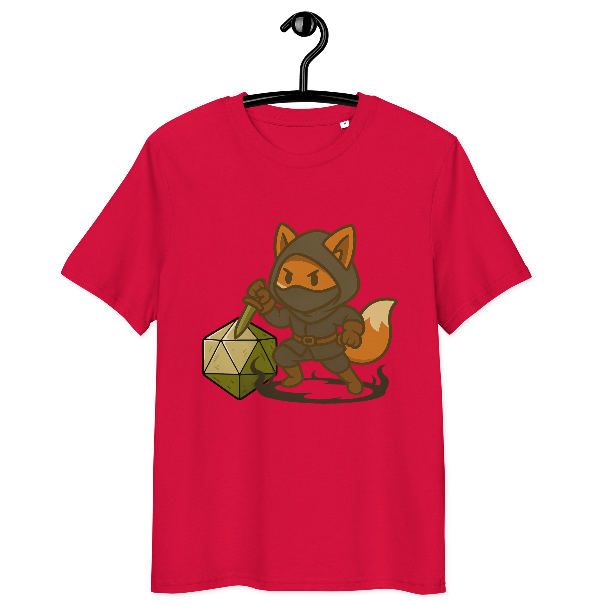 Dicefox Assassin - DTF-Unisex-Bio-Baumwoll-T-Shirt – Bild 12