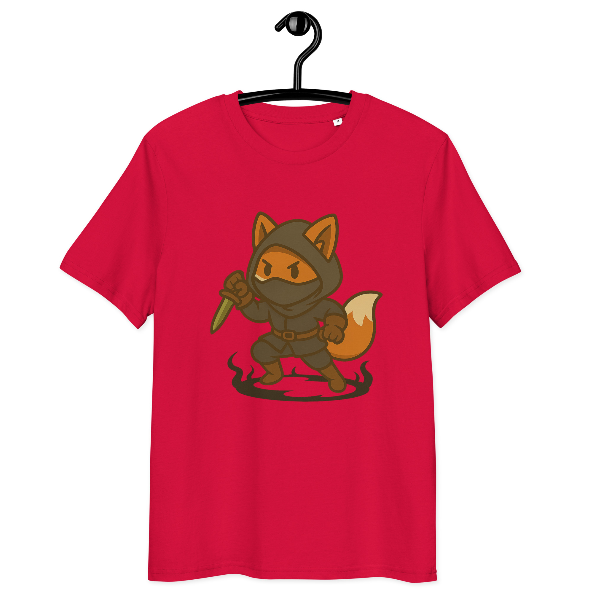 Fox Assassin - DTF-Unisex-Bio-Baumwoll-T-Shirt – Bild 12