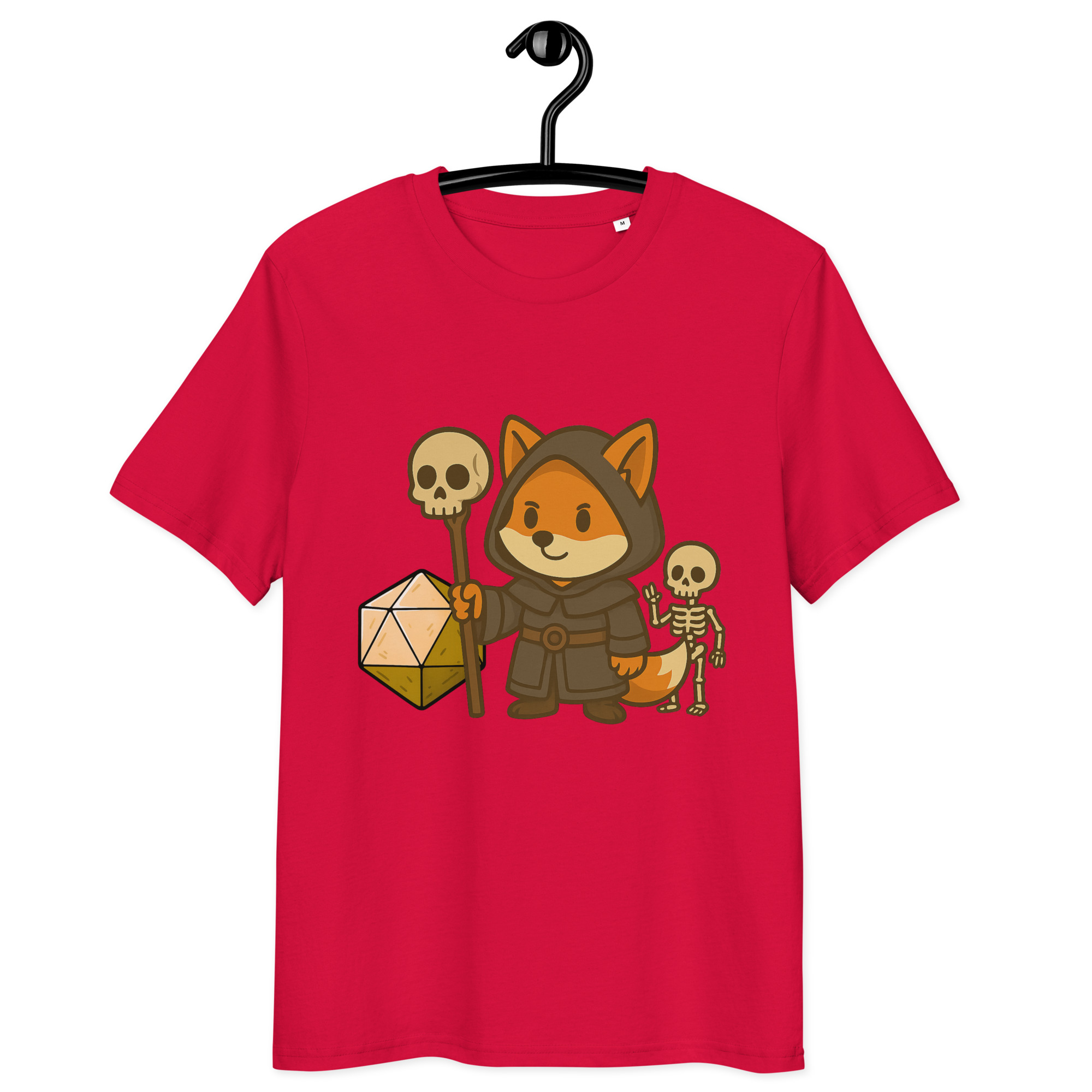 Dicefox Necromancer - DTF-Unisex-Bio-Baumwoll-T-Shirt – Bild 11