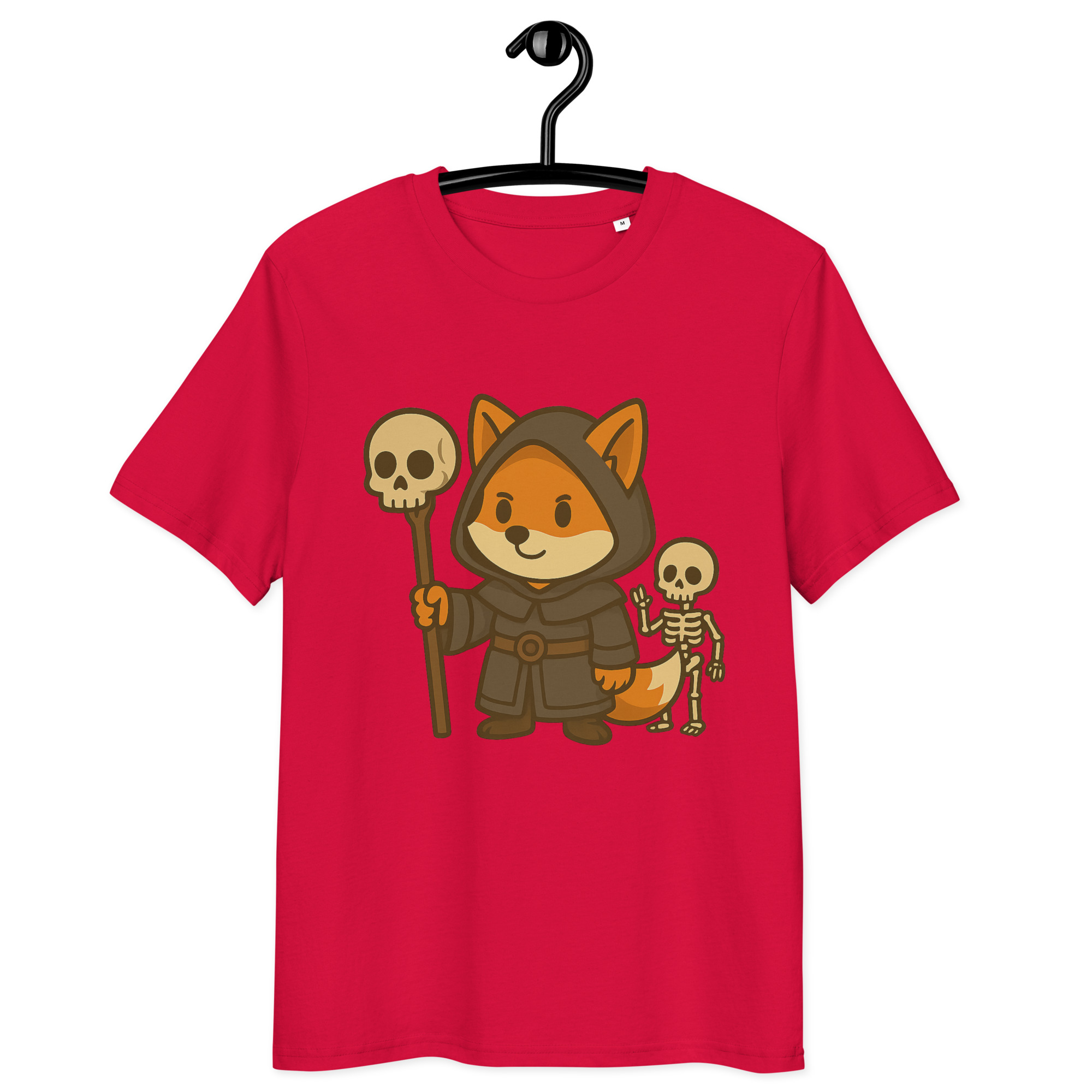 Fox Necromancer - DTF-Unisex-Bio-Baumwoll-T-Shirt – Bild 11