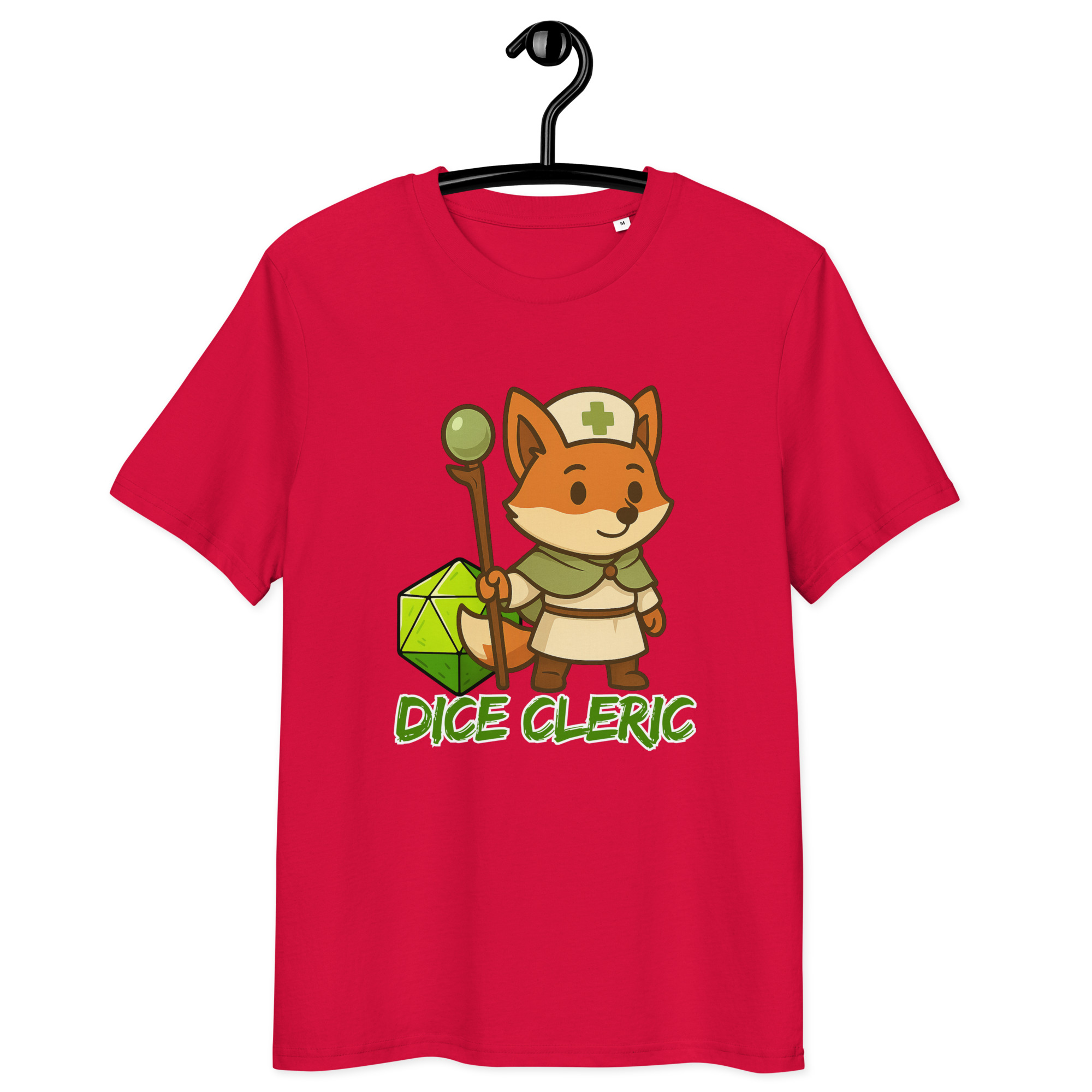 Dice Cleric - DTF-Unisex-Bio-Baumwoll-T-Shirt – Bild 12