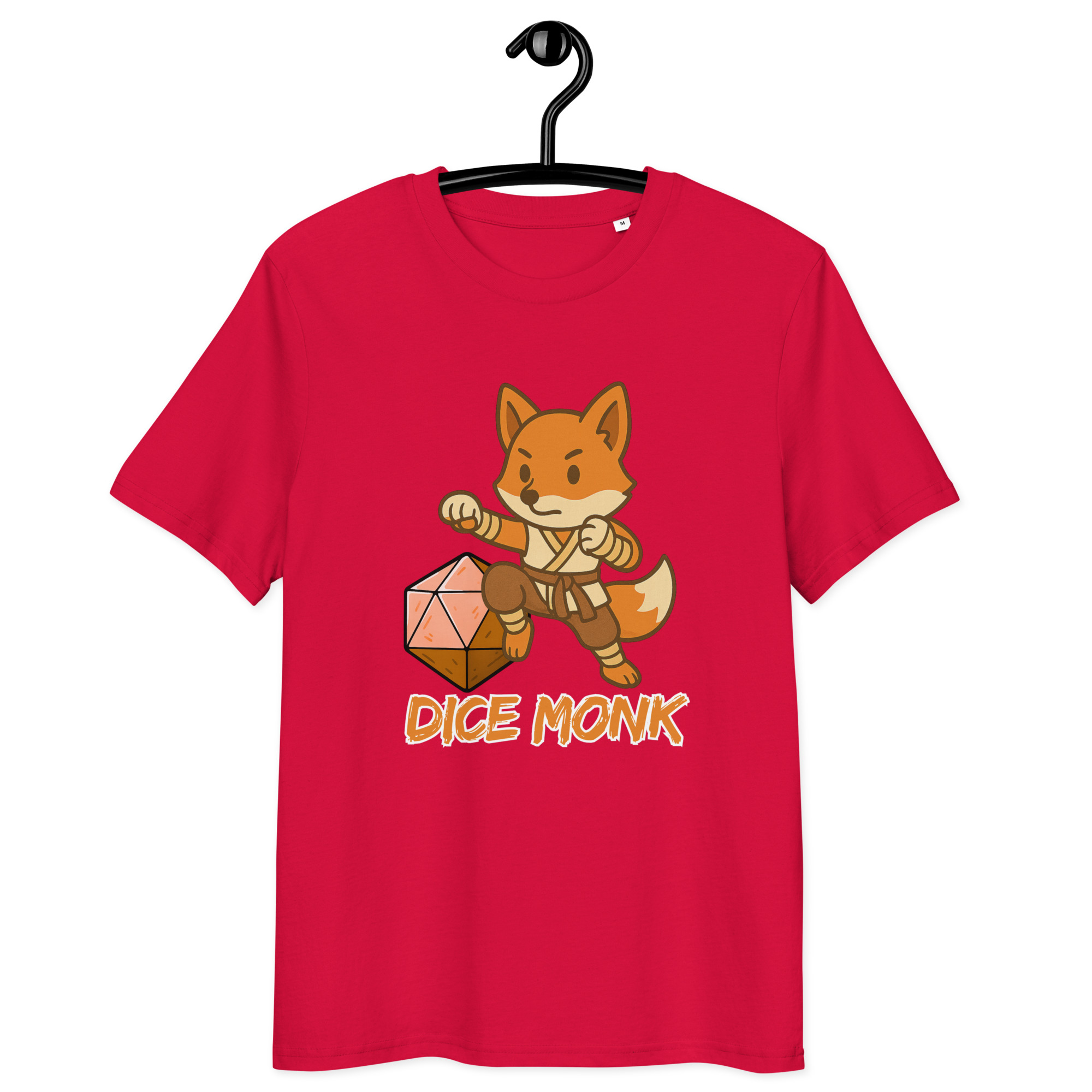 Dice Monk - DTF-Unisex-Bio-Baumwoll-T-Shirt – Bild 11