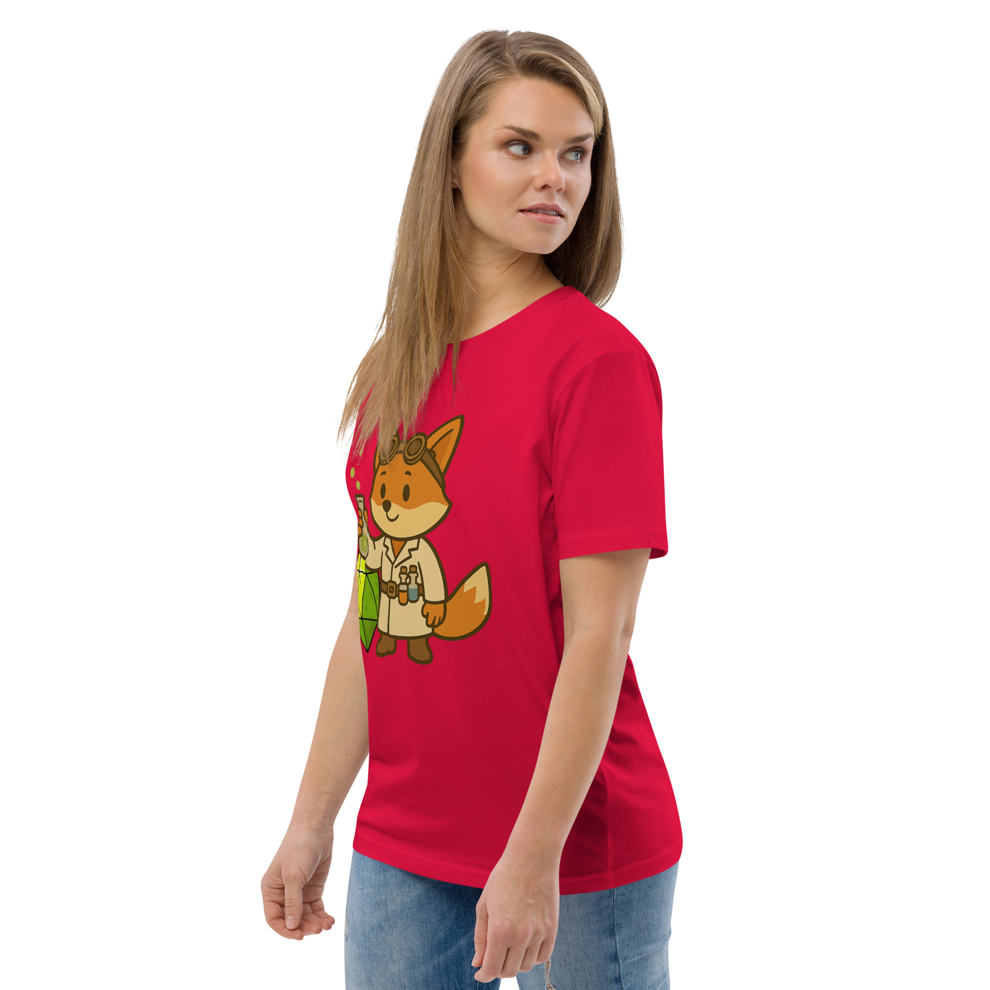 Dicefox Alchemist - DTF-Unisex-Bio-Baumwoll-T-Shirt – Bild 46