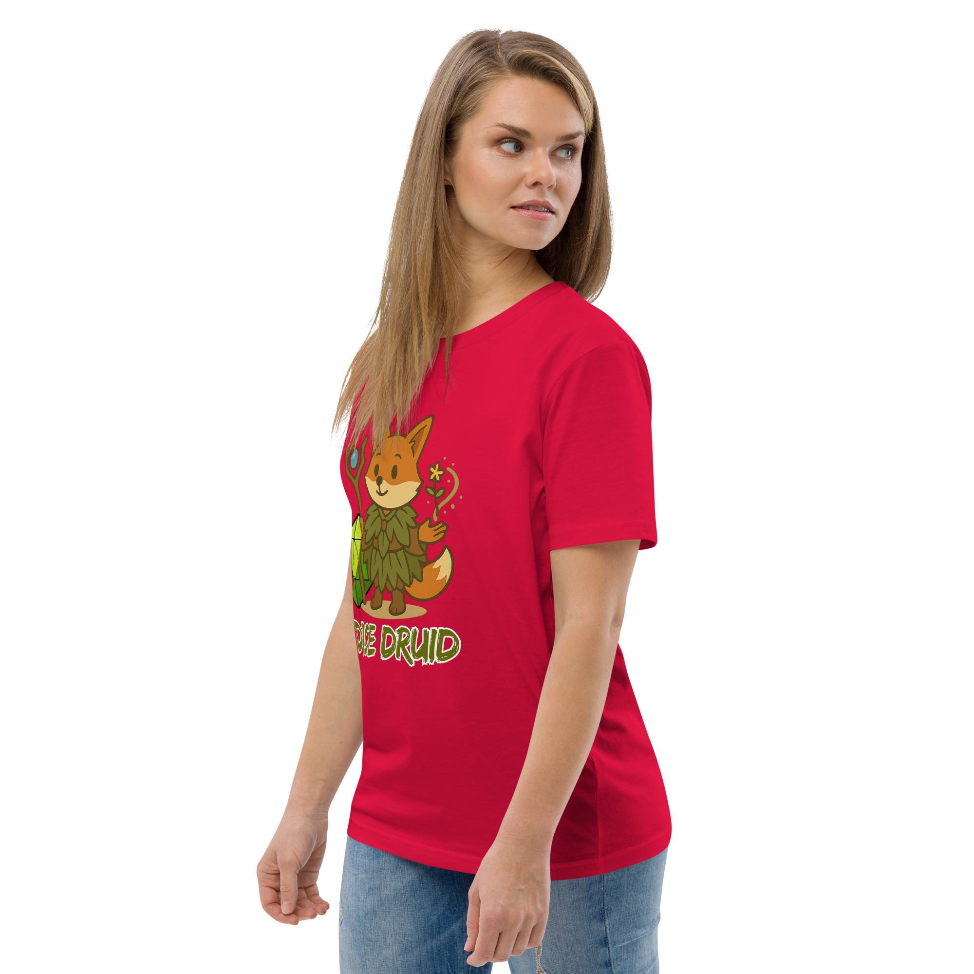 Dice Druid - DTF-Unisex-Bio-Baumwoll-T-Shirt – Bild 46