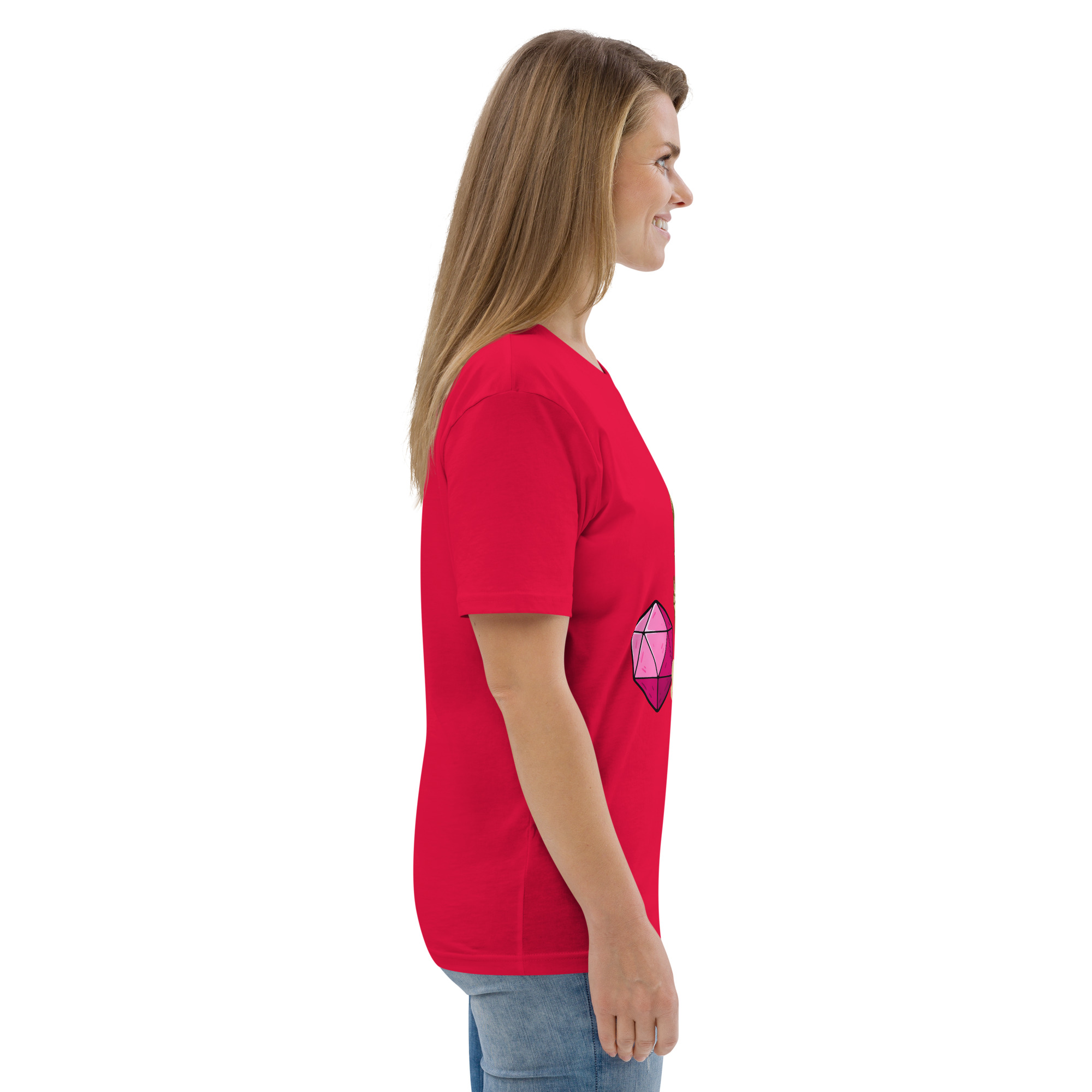 Dicefox Konoishi - DTF-Unisex-Bio-Baumwoll-T-Shirt – Bild 47