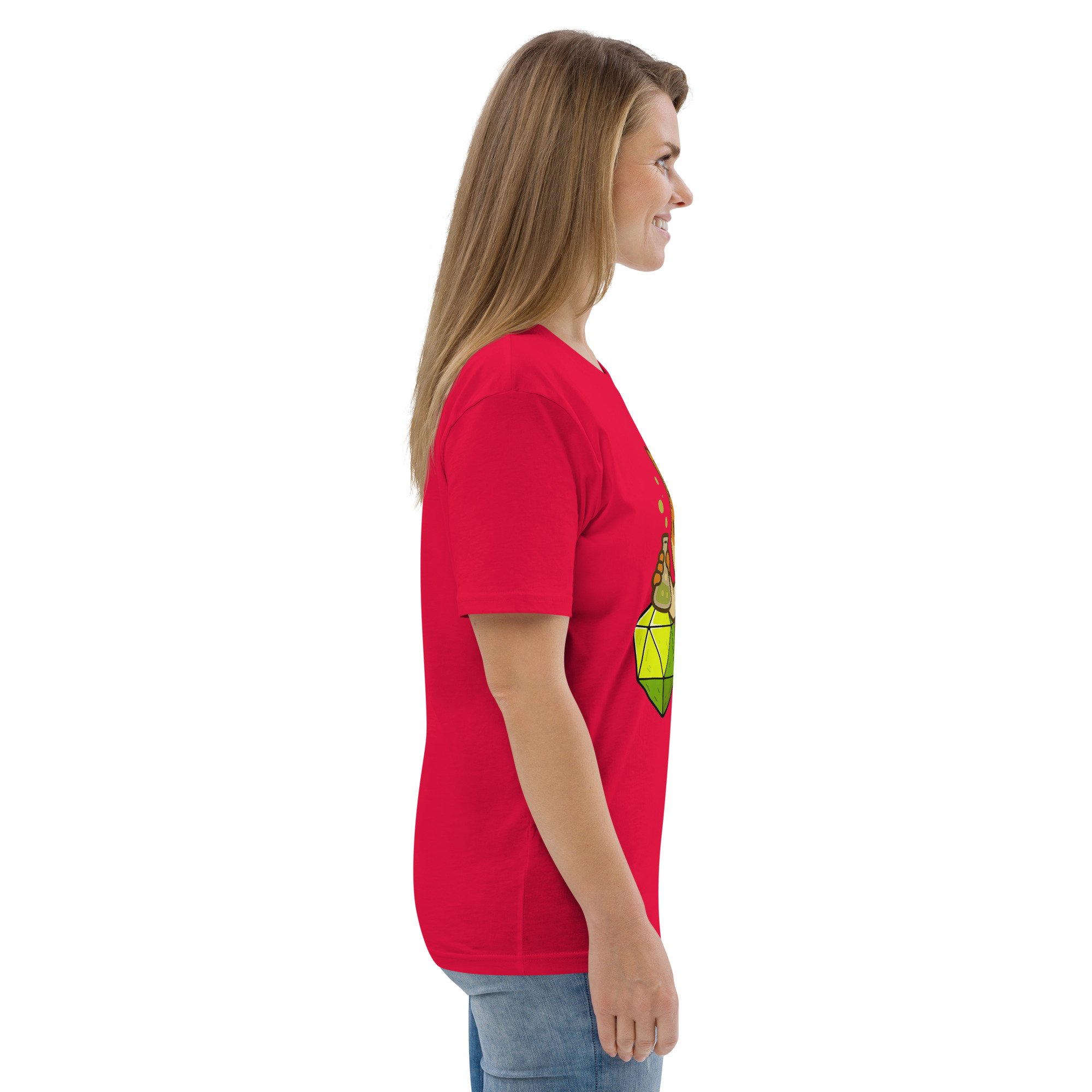 Dicefox Alchemist - DTF-Unisex-Bio-Baumwoll-T-Shirt – Bild 48