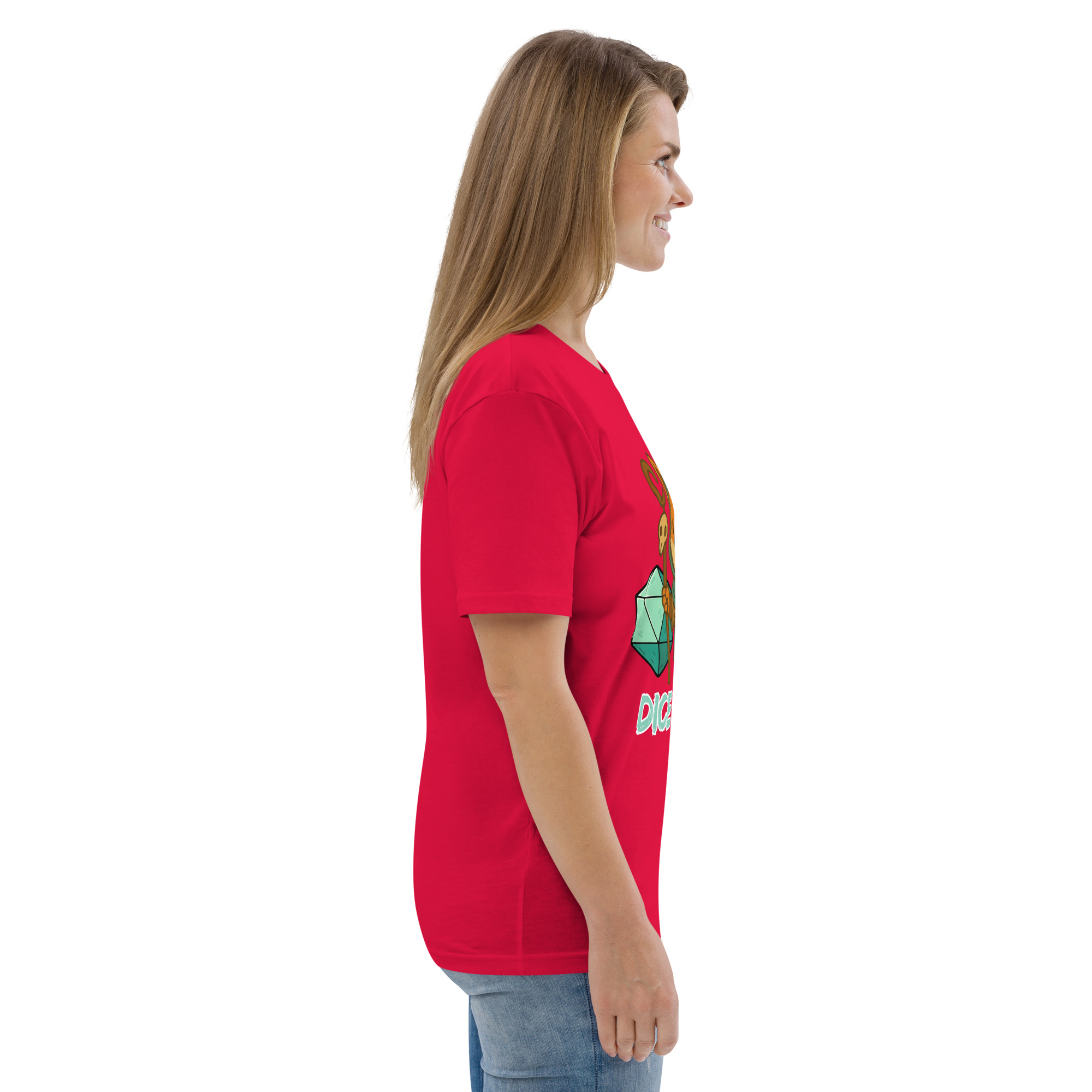 Dice Shaman - DTF-Unisex-Bio-Baumwoll-T-Shirt – Bild 48