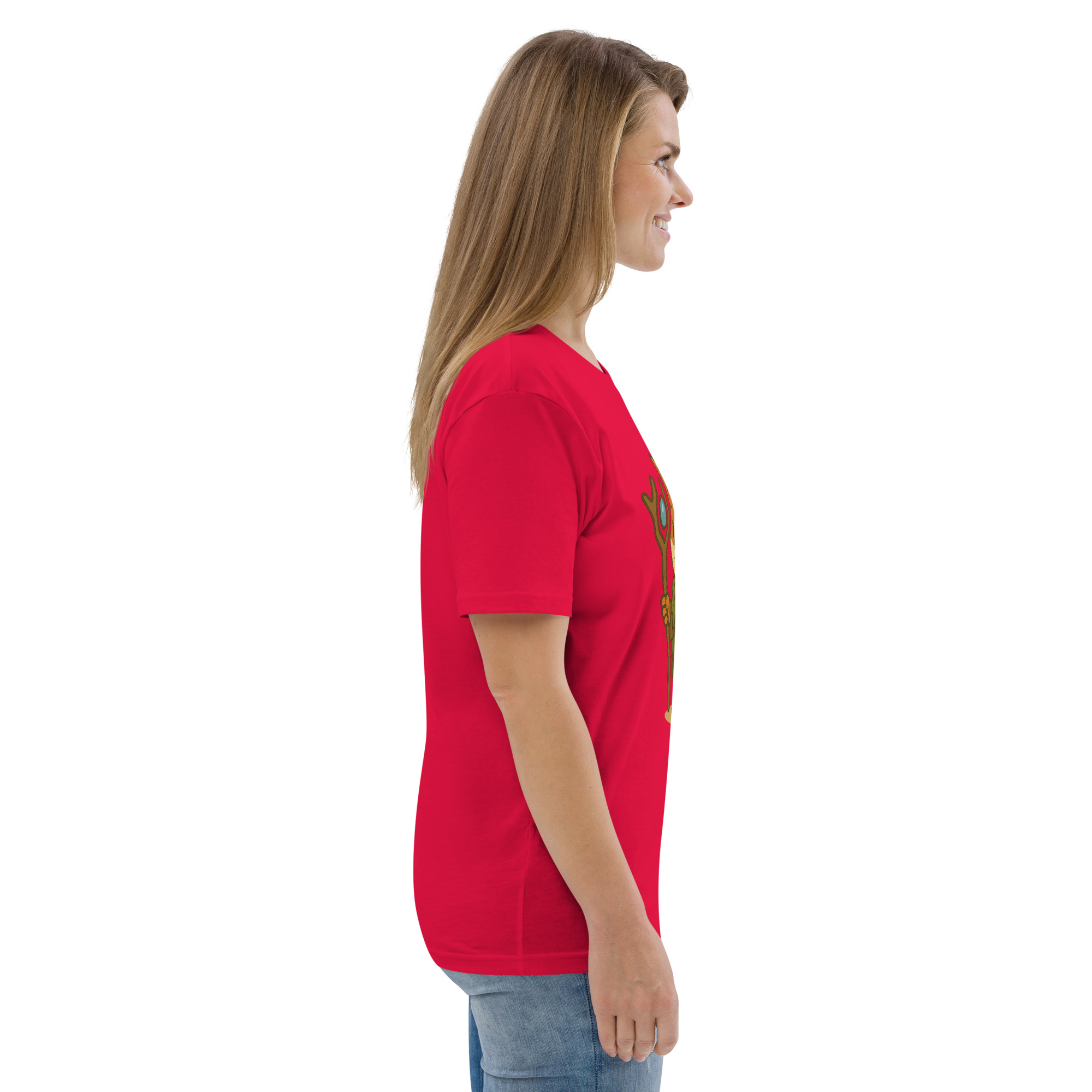 Fox Druid - DTF-Unisex-Bio-Baumwoll-T-Shirt – Bild 47