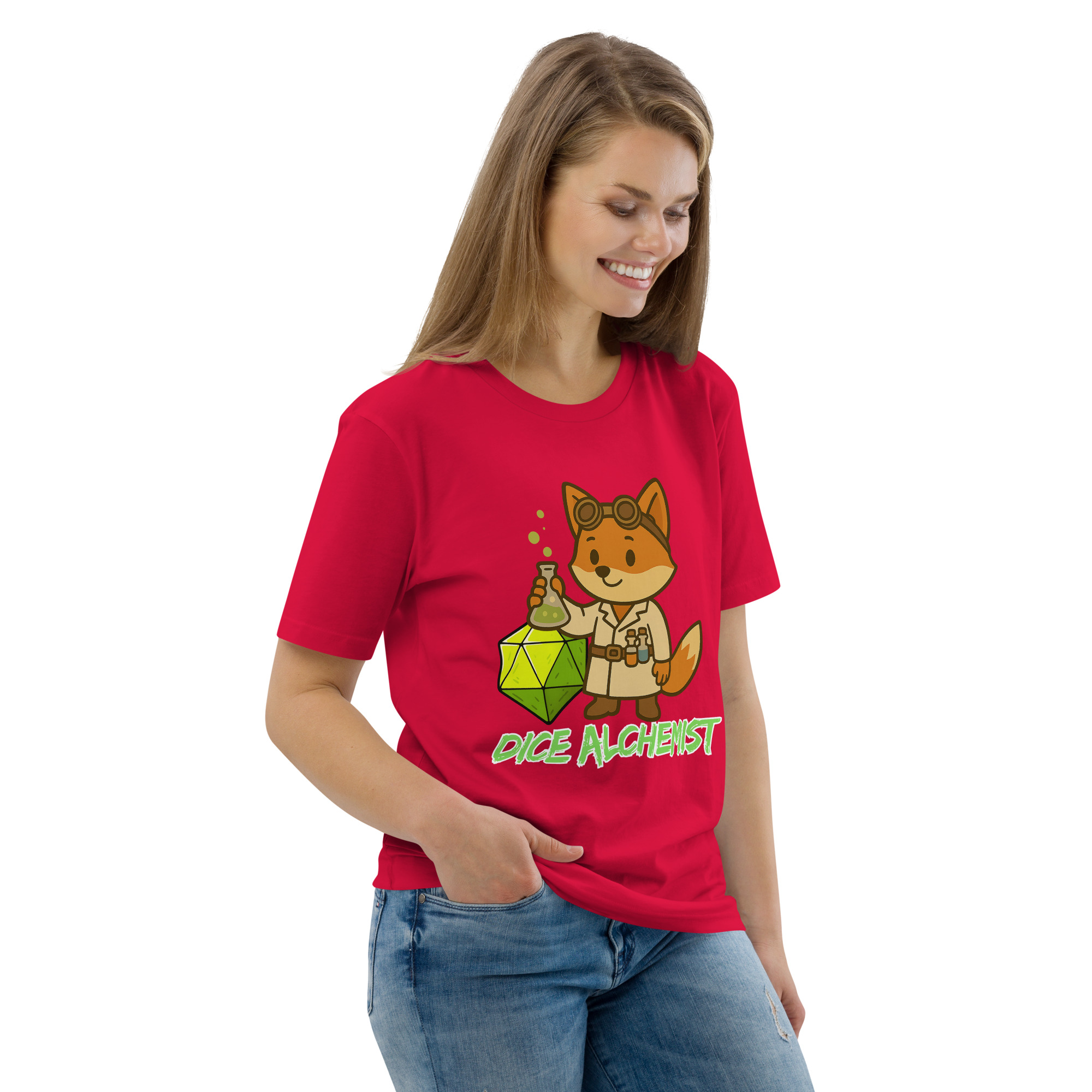 Dice Alchemist - DTF-Unisex-Bio-Baumwoll-T-Shirt – Bild 47