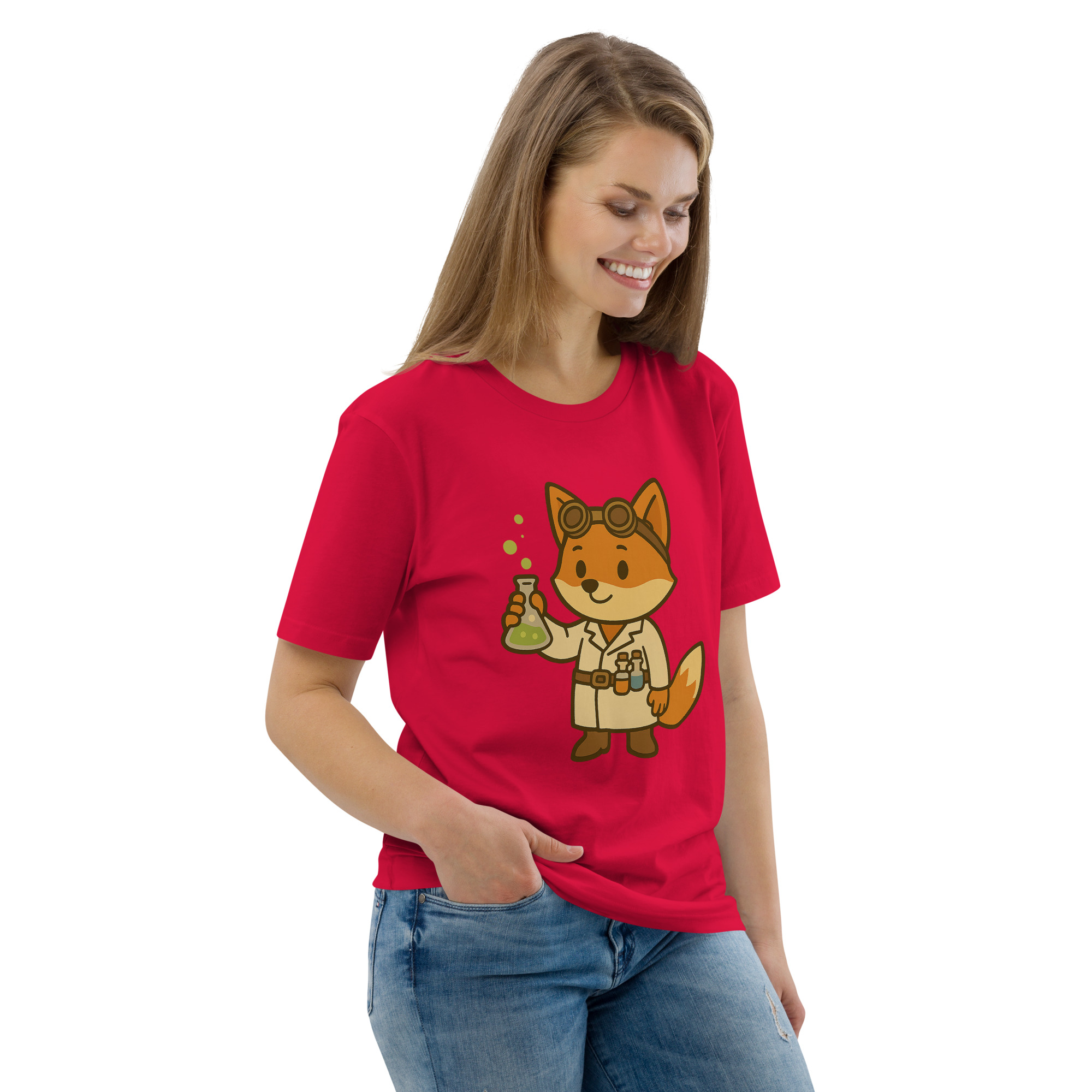 Fox Alchemist - DTF-Unisex-Bio-Baumwoll-T-Shirt – Bild 47