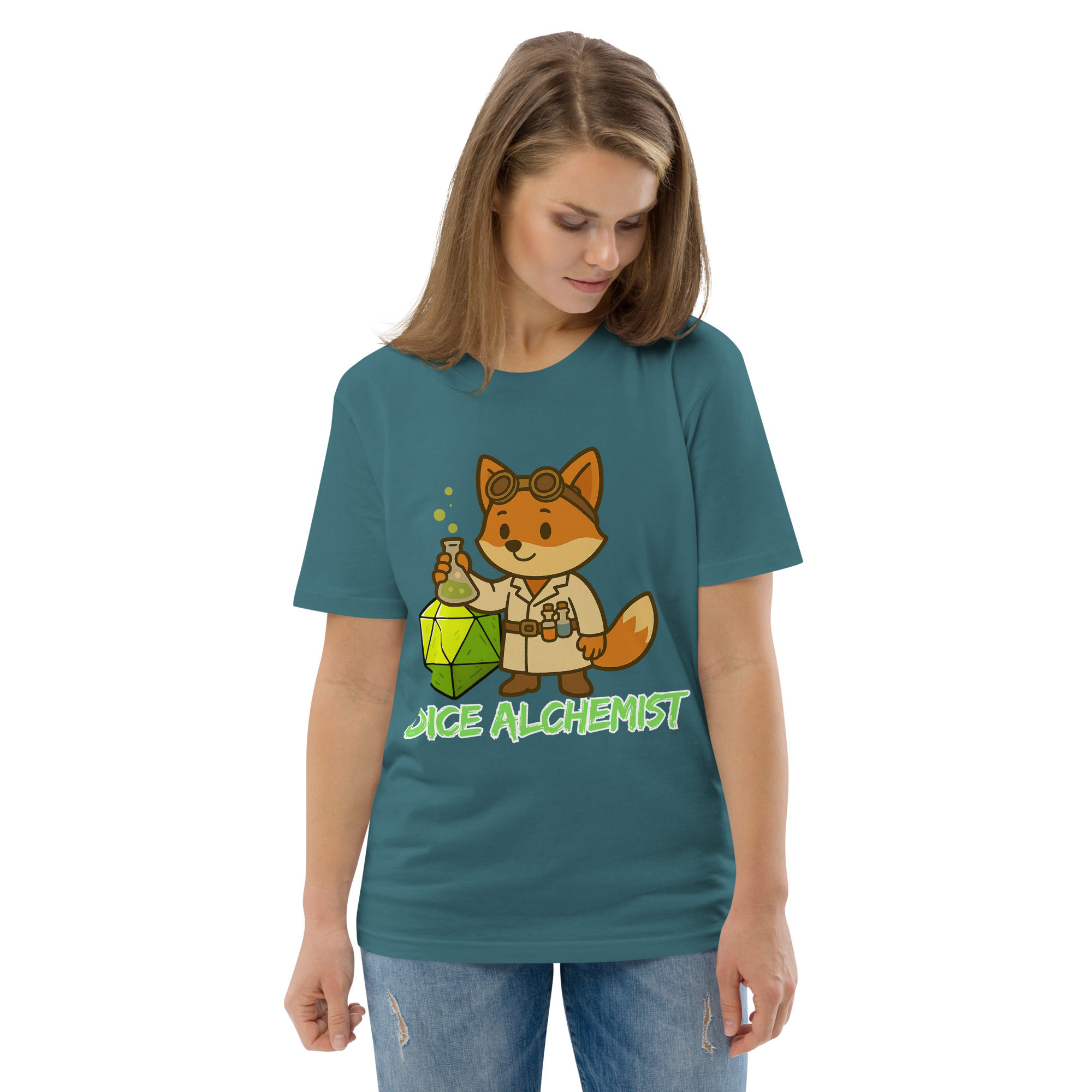 Dice Alchemist - DTF-Unisex-Bio-Baumwoll-T-Shirt – Bild 51