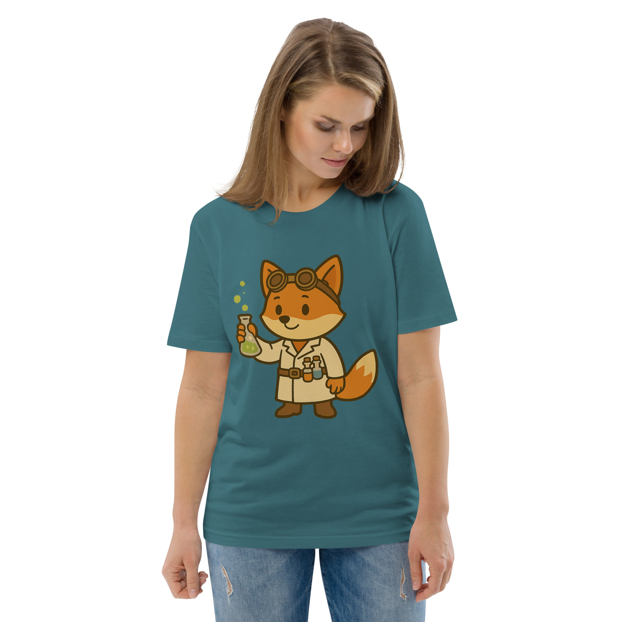 Fox Alchemist - DTF-Unisex-Bio-Baumwoll-T-Shirt – Bild 51