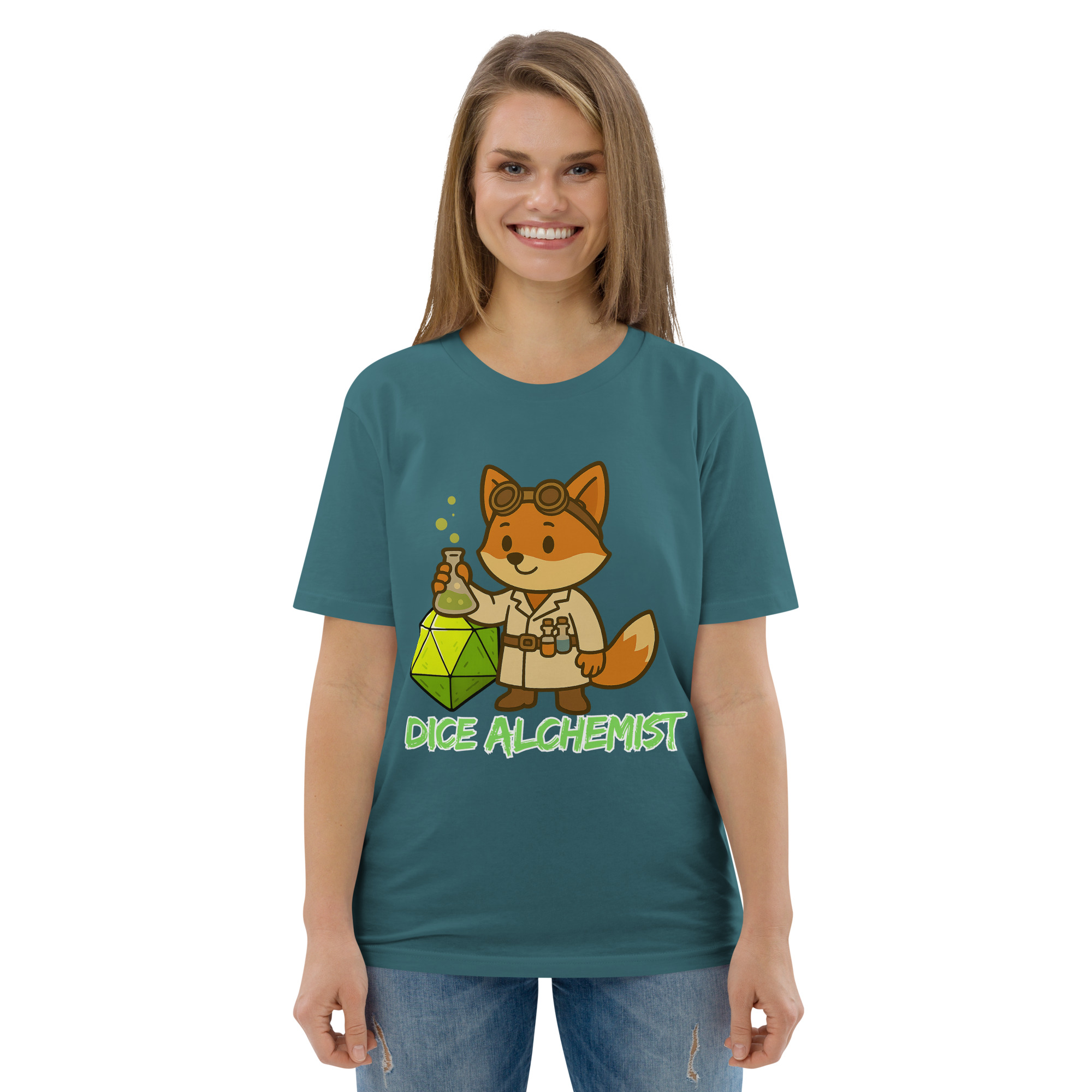 Dice Alchemist - DTF-Unisex-Bio-Baumwoll-T-Shirt – Bild 50